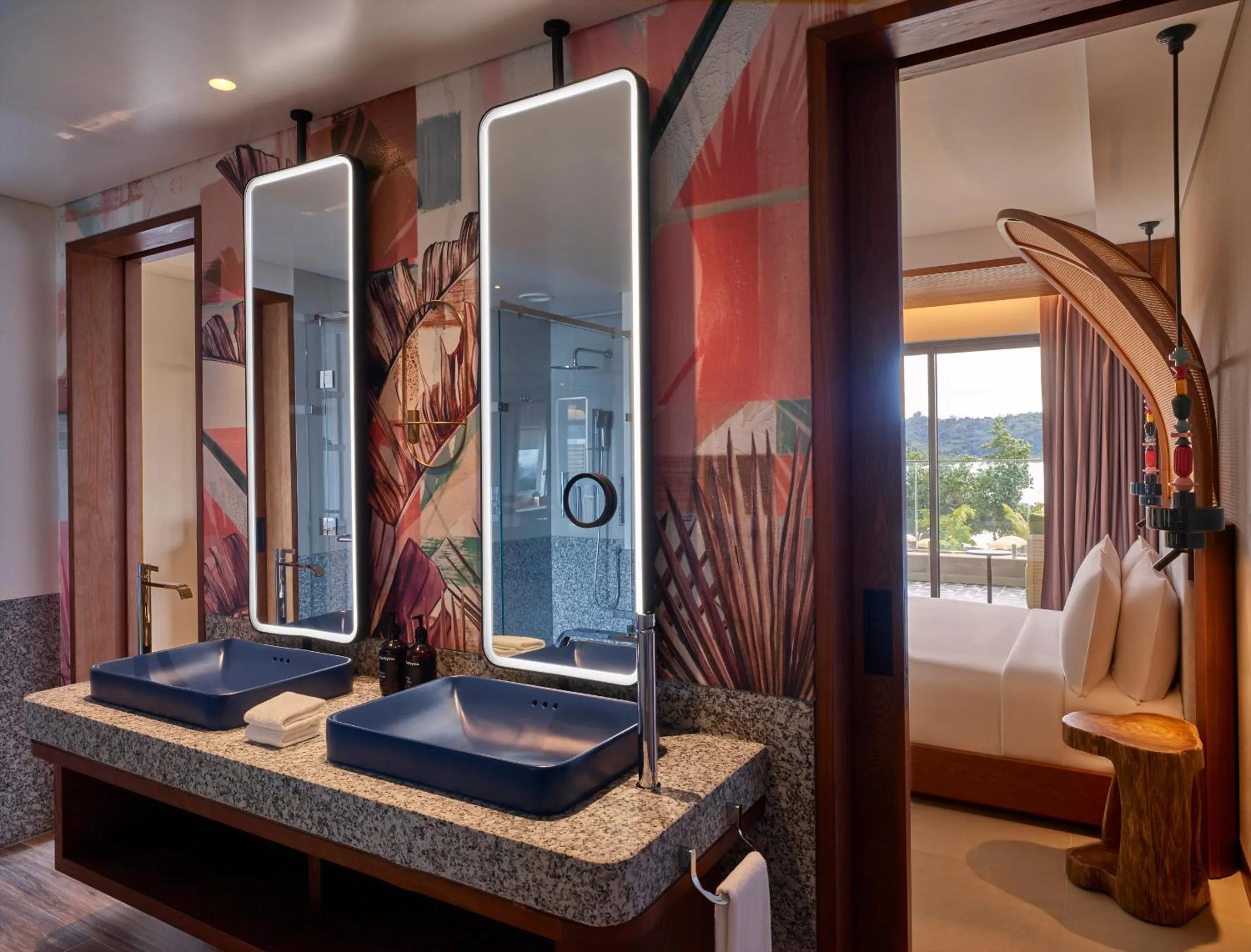 Bathroom in Canopy By Hilton Seychelles Resort