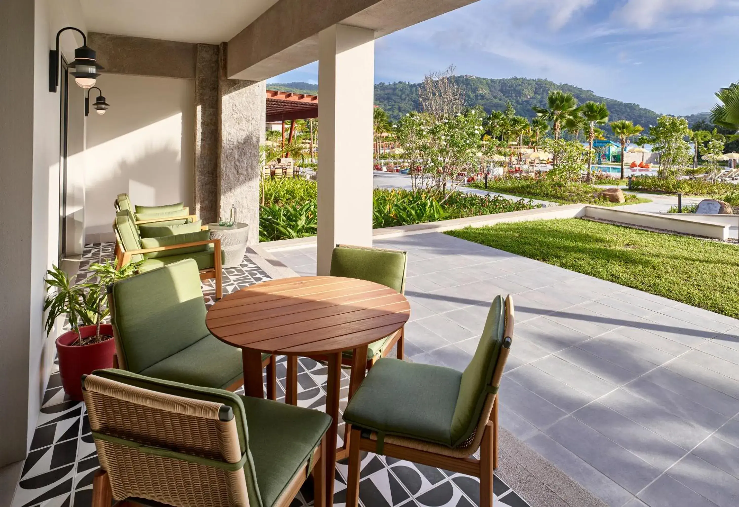 Queen Room with Two Queen Beds and Garden View in Canopy By Hilton Seychelles Resort Queen Room with Two Queen Beds and Garden View in Canopy By Hilton Seychelles Resort