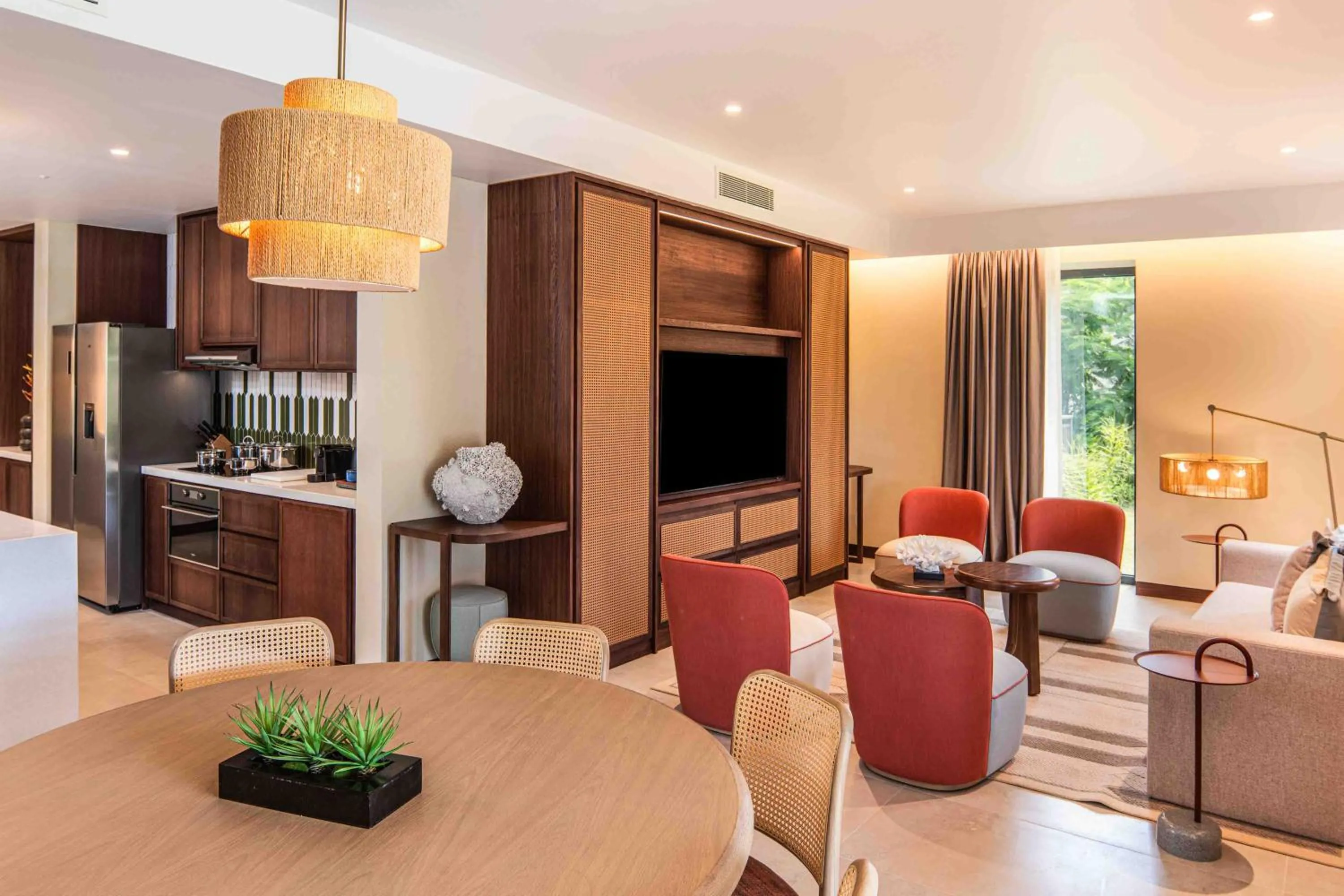 Living room in Canopy By Hilton Seychelles Resort