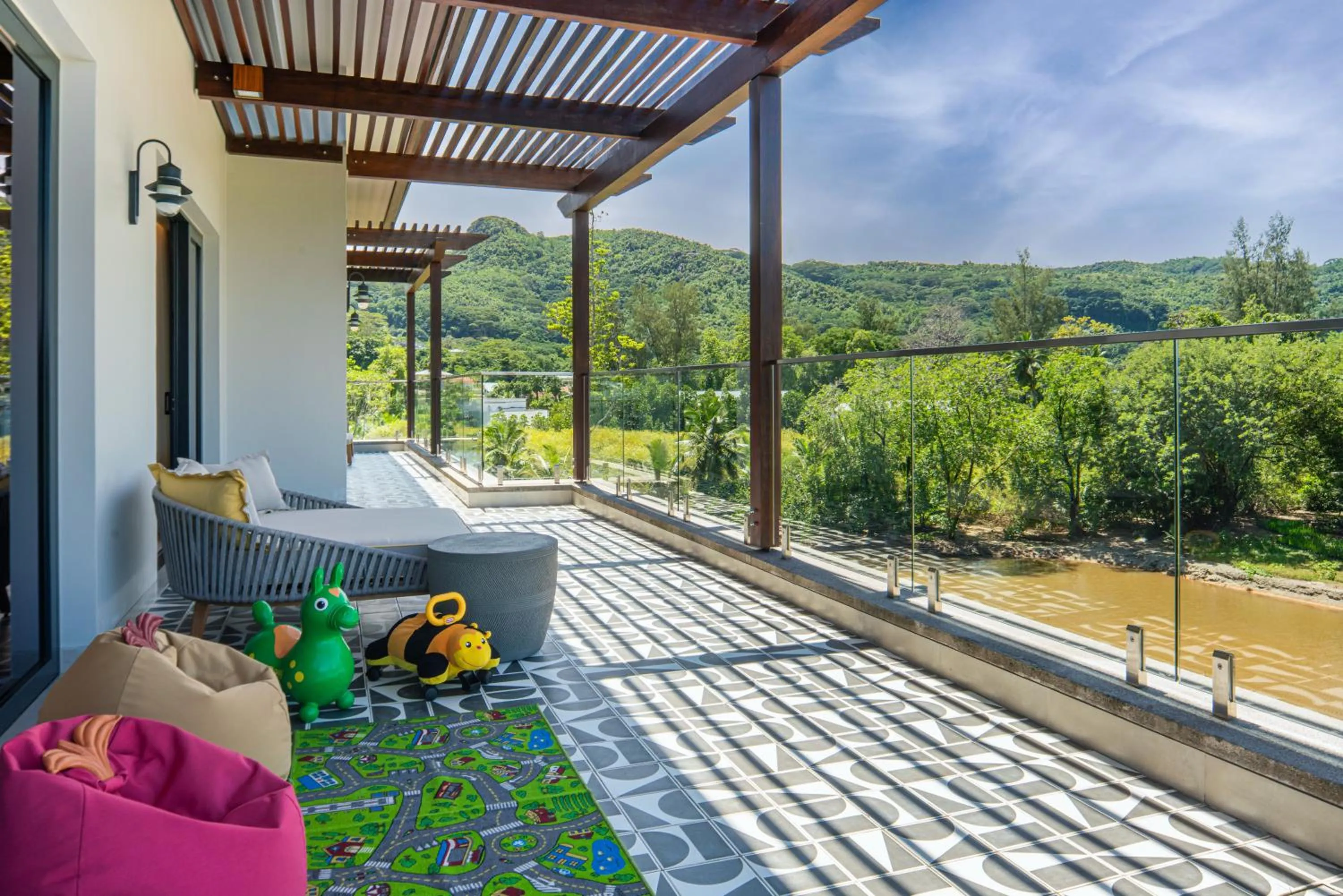 Balcony/Terrace in Canopy By Hilton Seychelles Resort