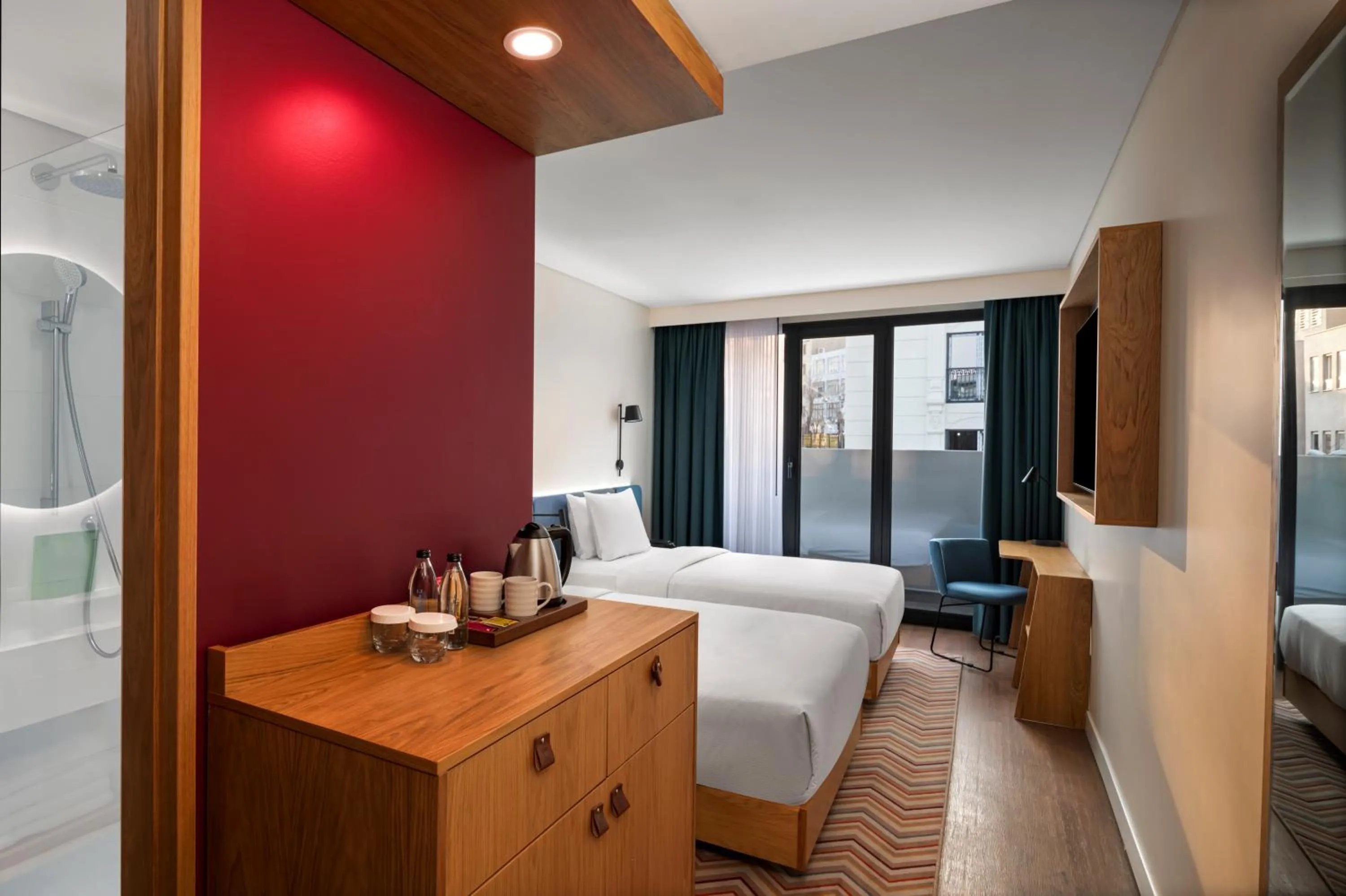 Bed in Hampton By Hilton Istanbul Sirkeci
