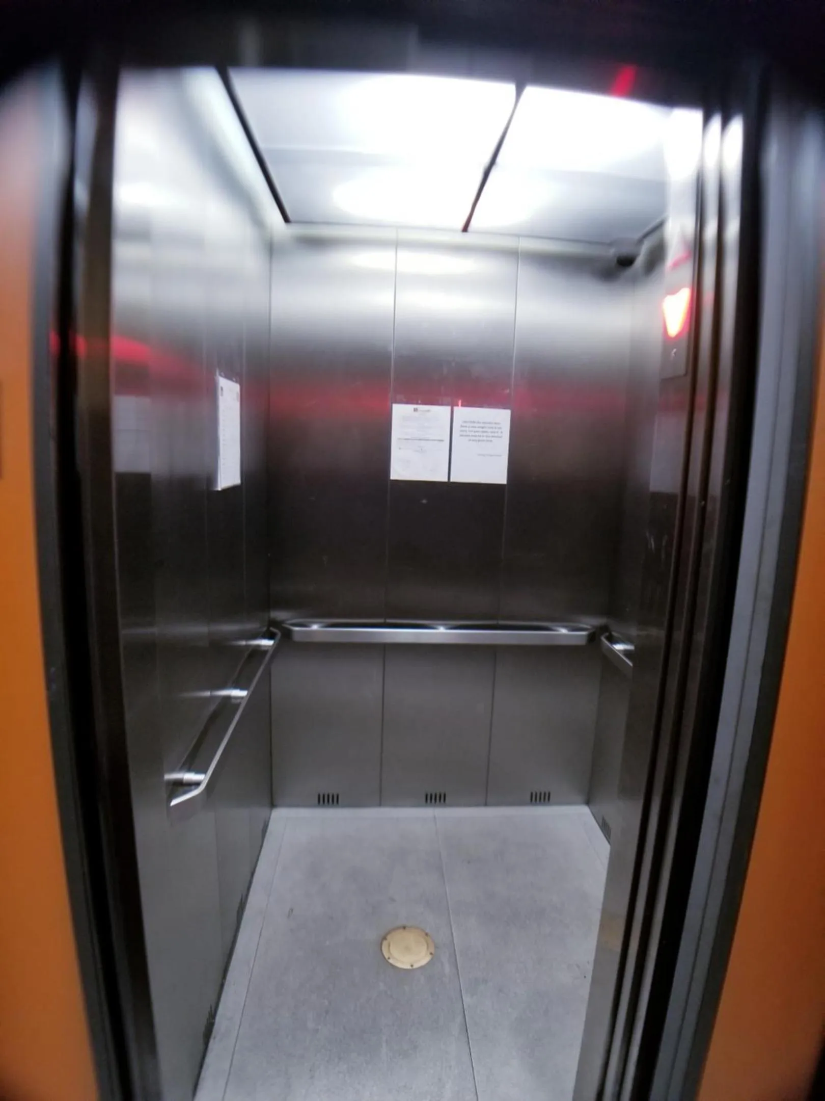 elevator in Orange Village Hostel