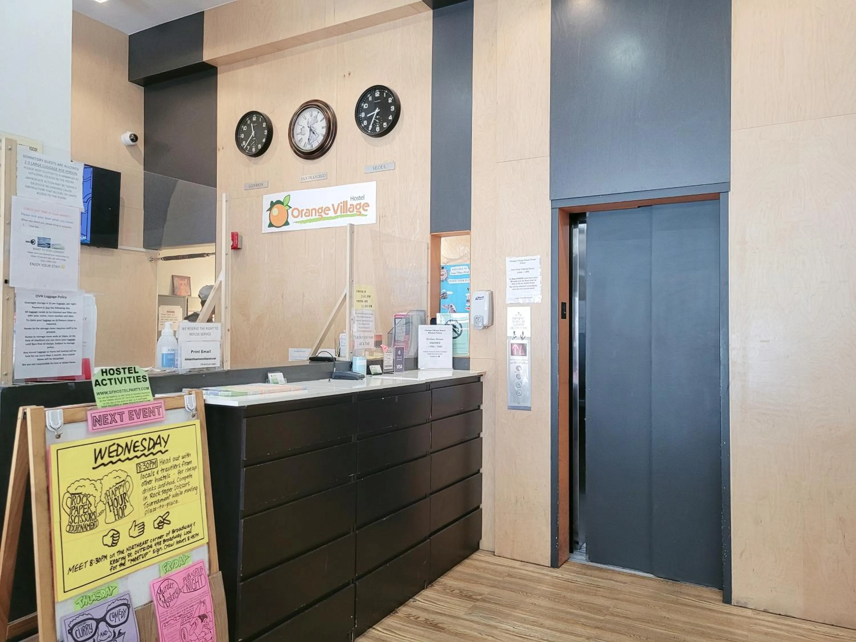 Lobby or reception in Orange Village Hostel