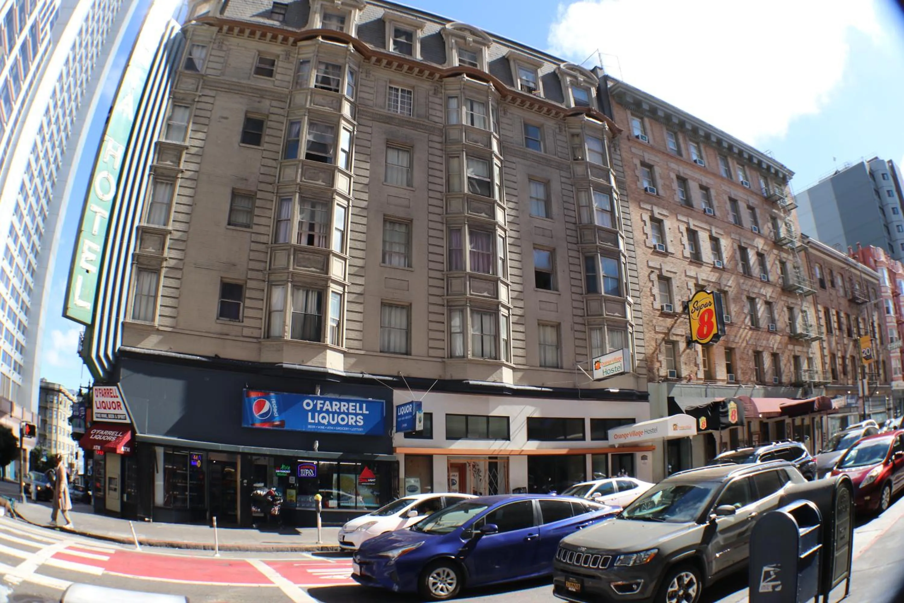 Property building in Orange Village Hostel