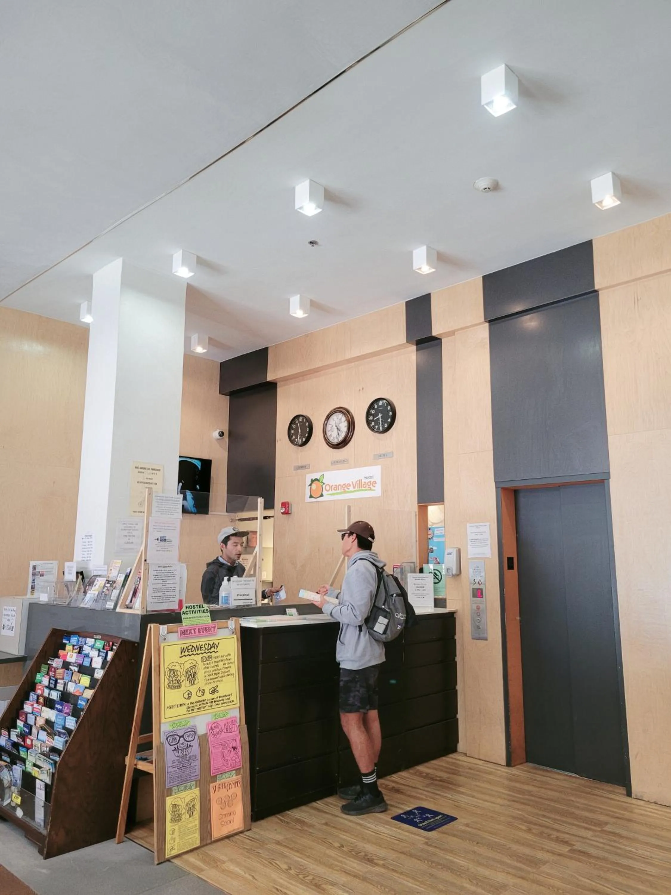 Lobby or reception in Orange Village Hostel