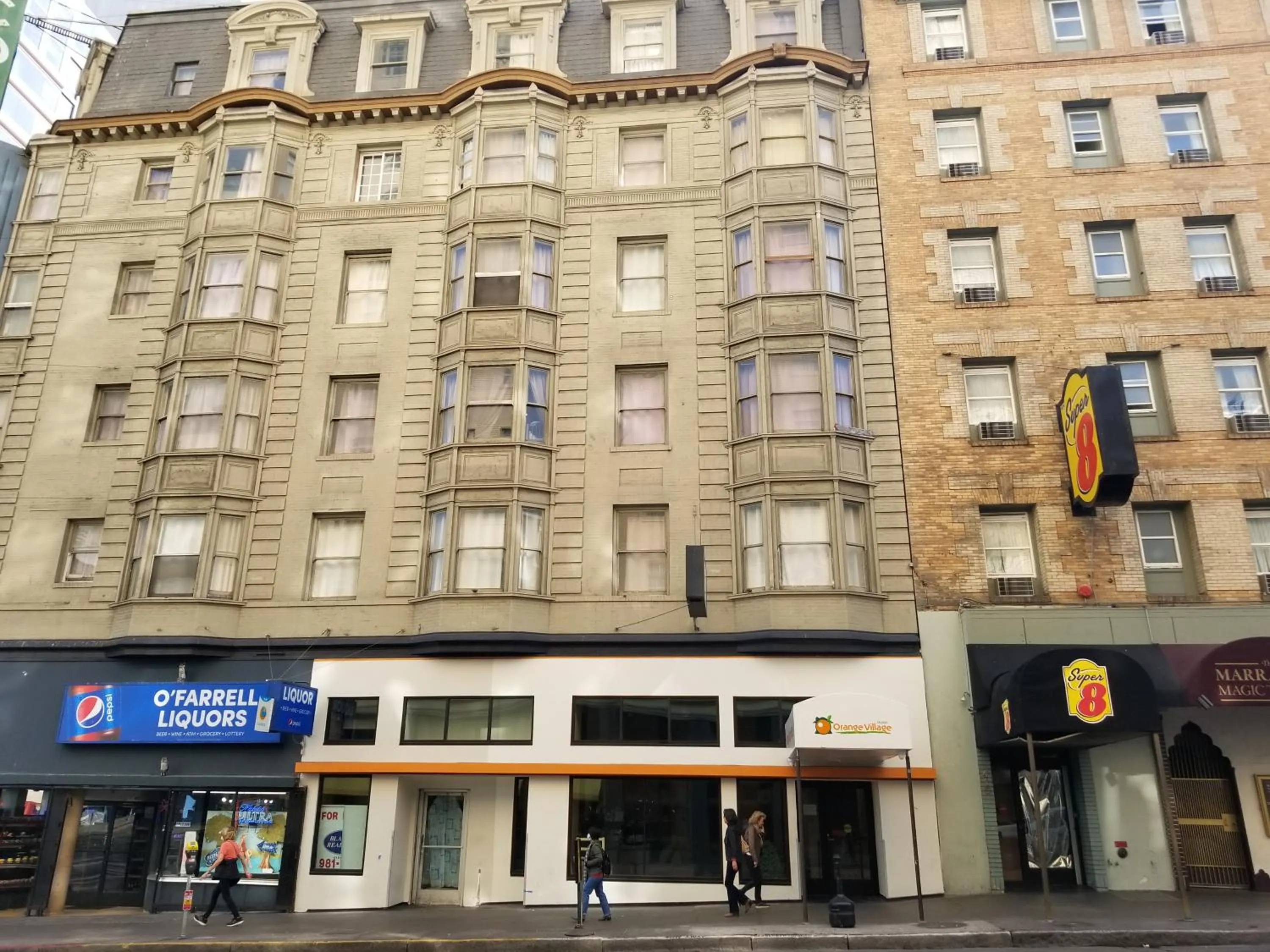 Property building in Orange Village Hostel