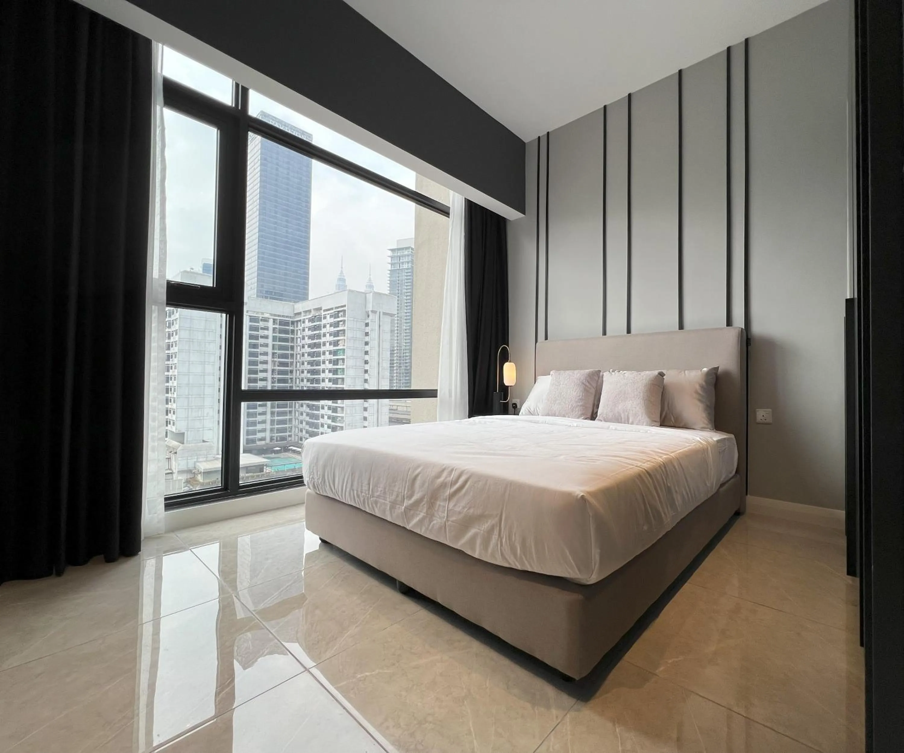 Bed in Axon Residence Bukit Bintang Kuala Lumpur By Apex