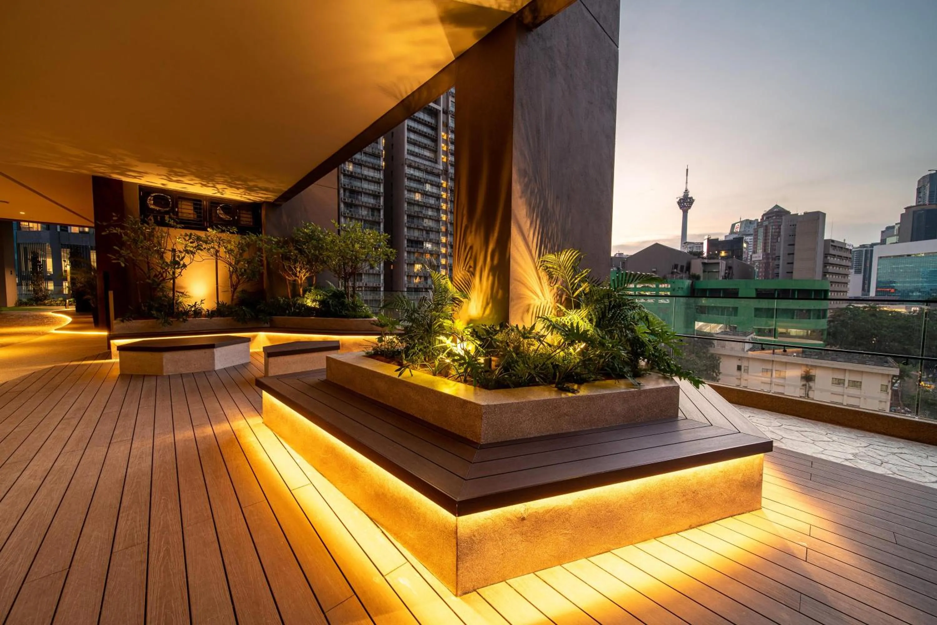 Night in Axon Residence Bukit Bintang Kuala Lumpur By Apex