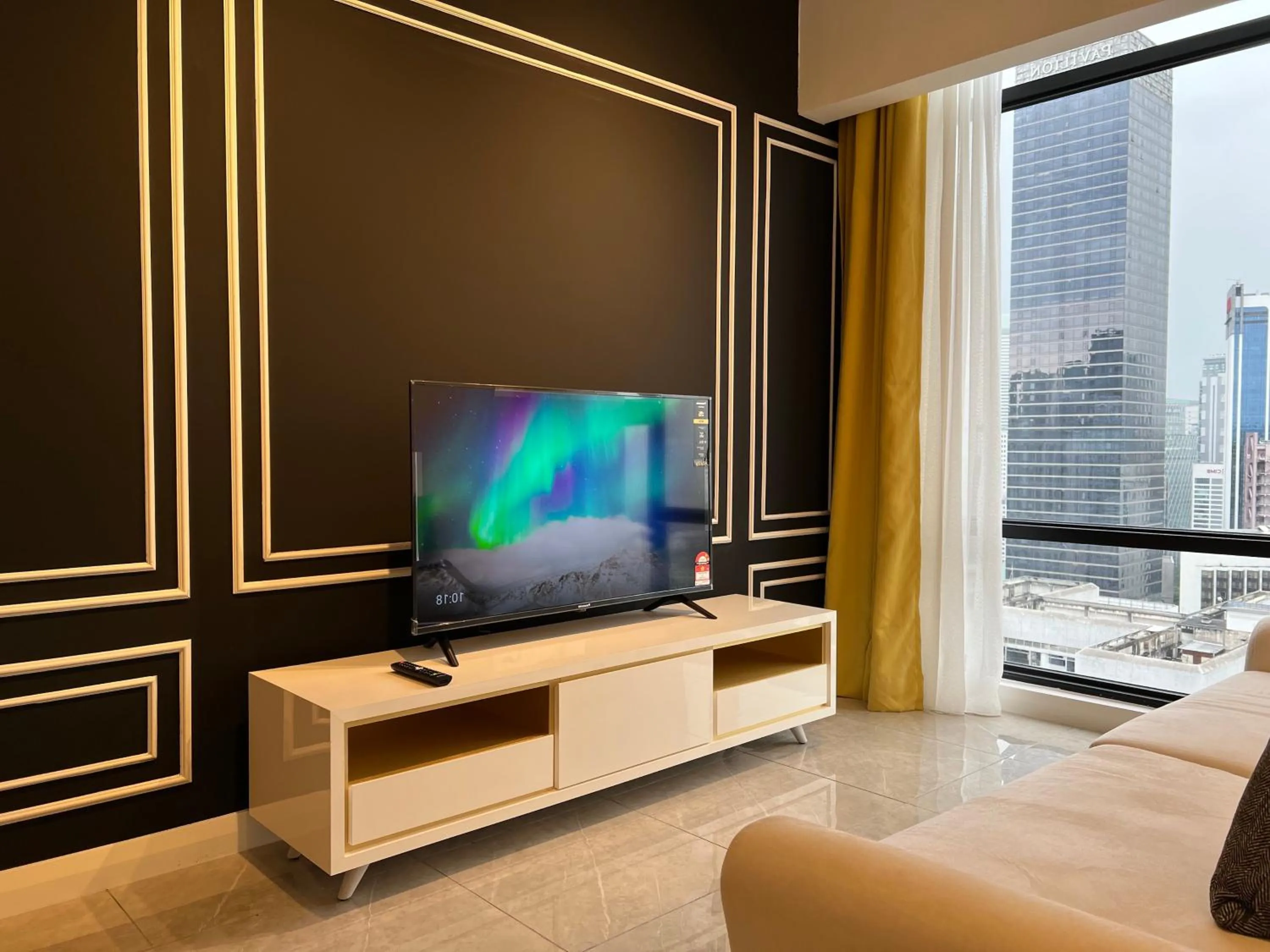 TV and multimedia in Axon Residence Bukit Bintang Kuala Lumpur By Apex