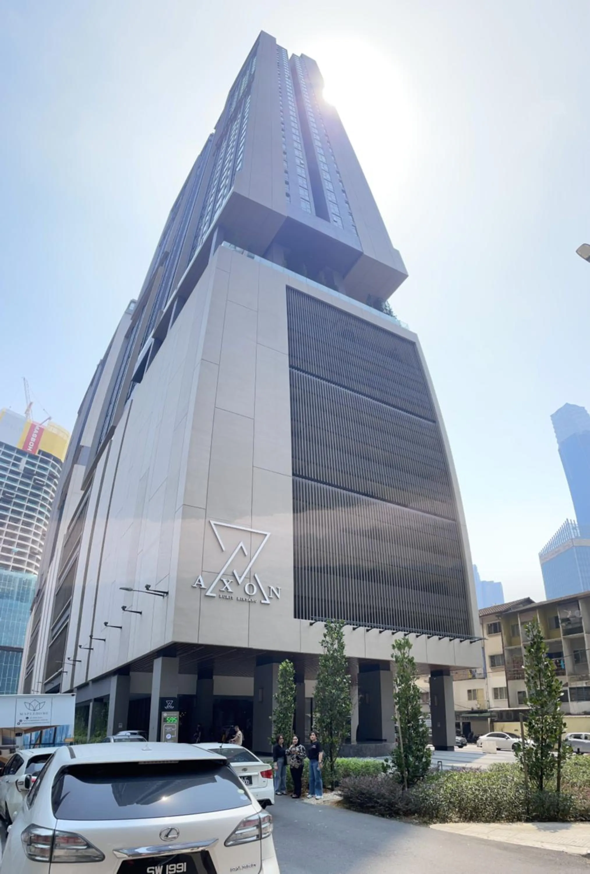 Property building in Axon Residence Bukit Bintang Kuala Lumpur By Apex