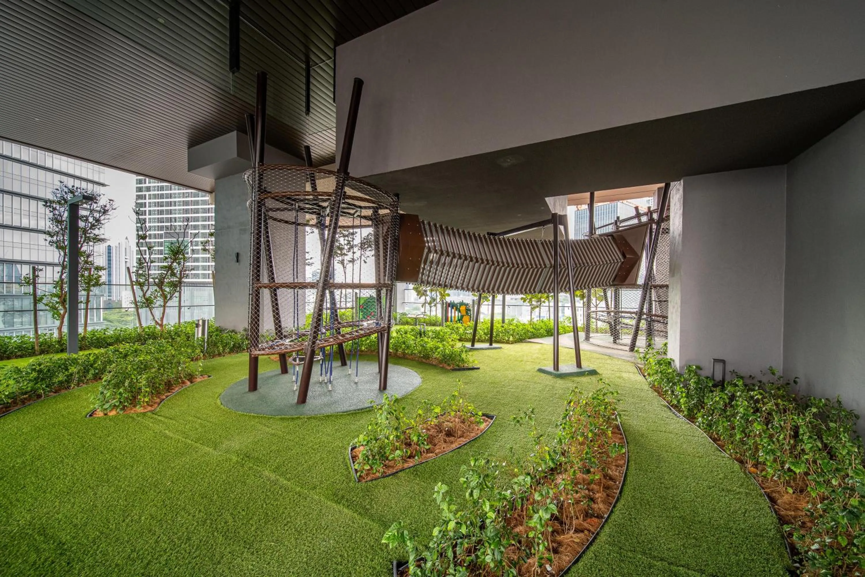 Garden in Axon Residence Bukit Bintang Kuala Lumpur By Apex