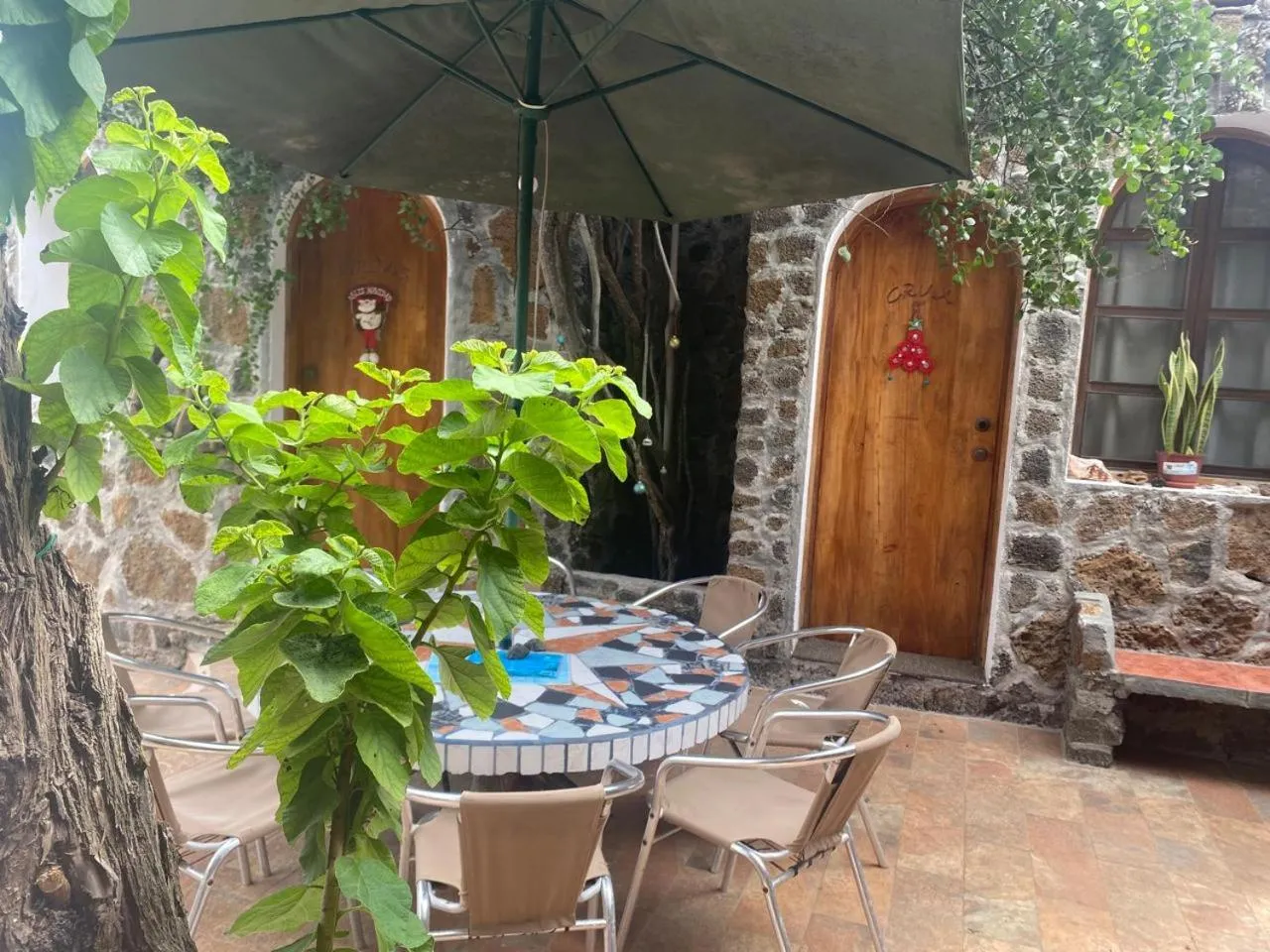 Patio in La Fortaleza De Haro