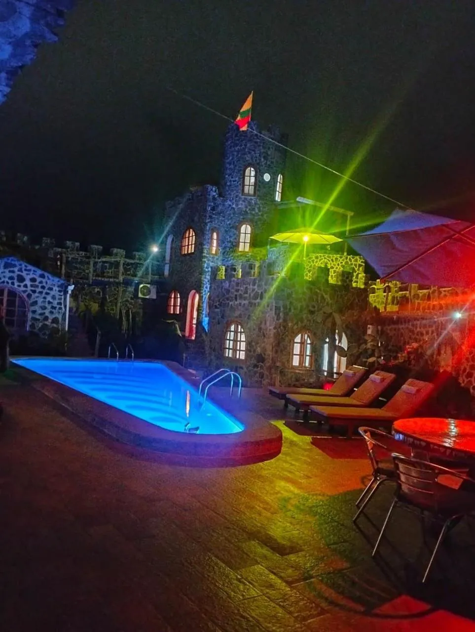 Night in La Fortaleza De Haro