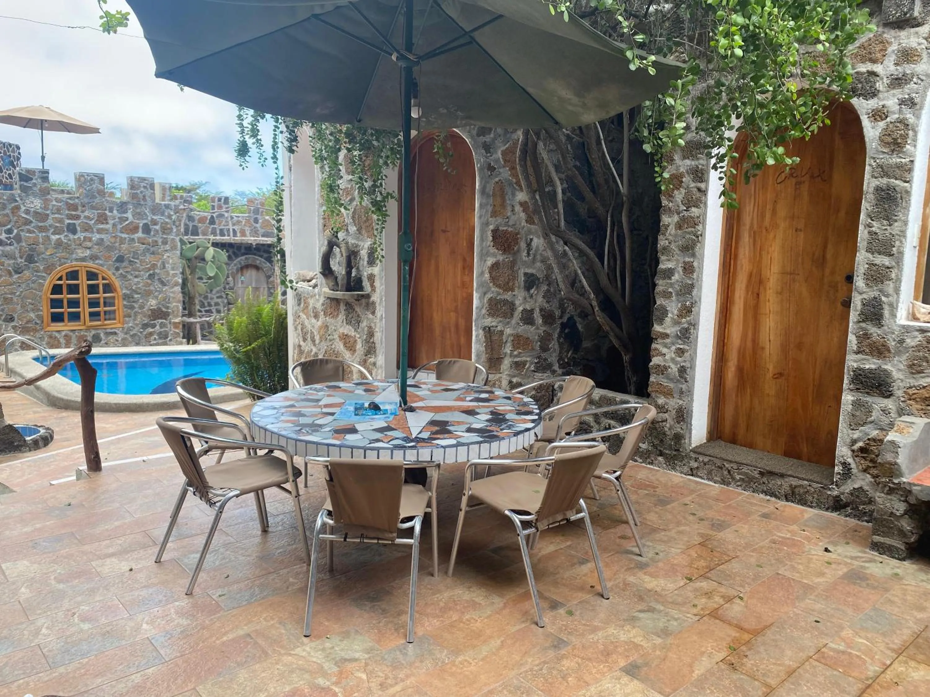 Patio in La Fortaleza De Haro