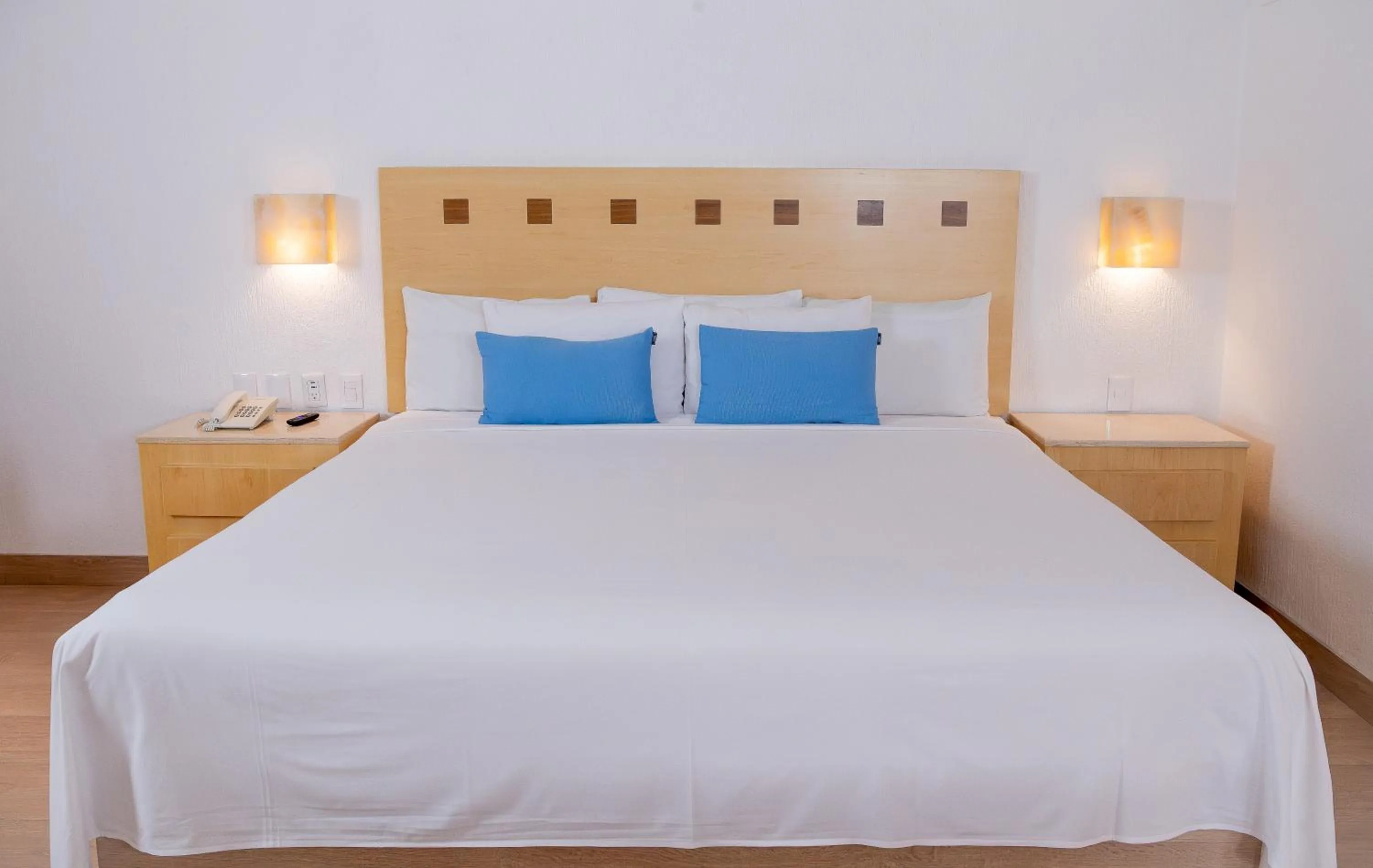 Bed in Hotel Stella Maris