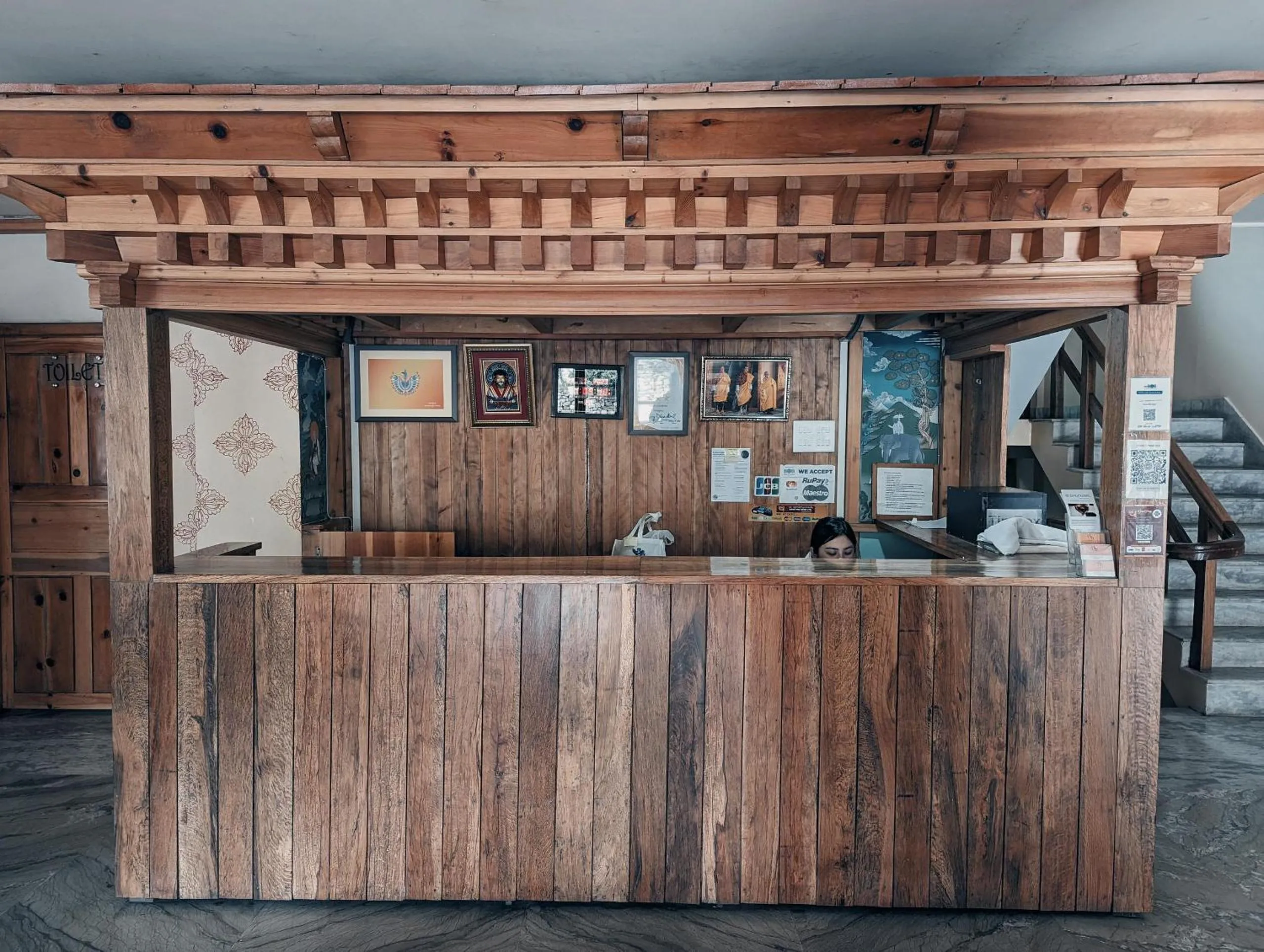 Lobby or reception in Hotel Amodhara