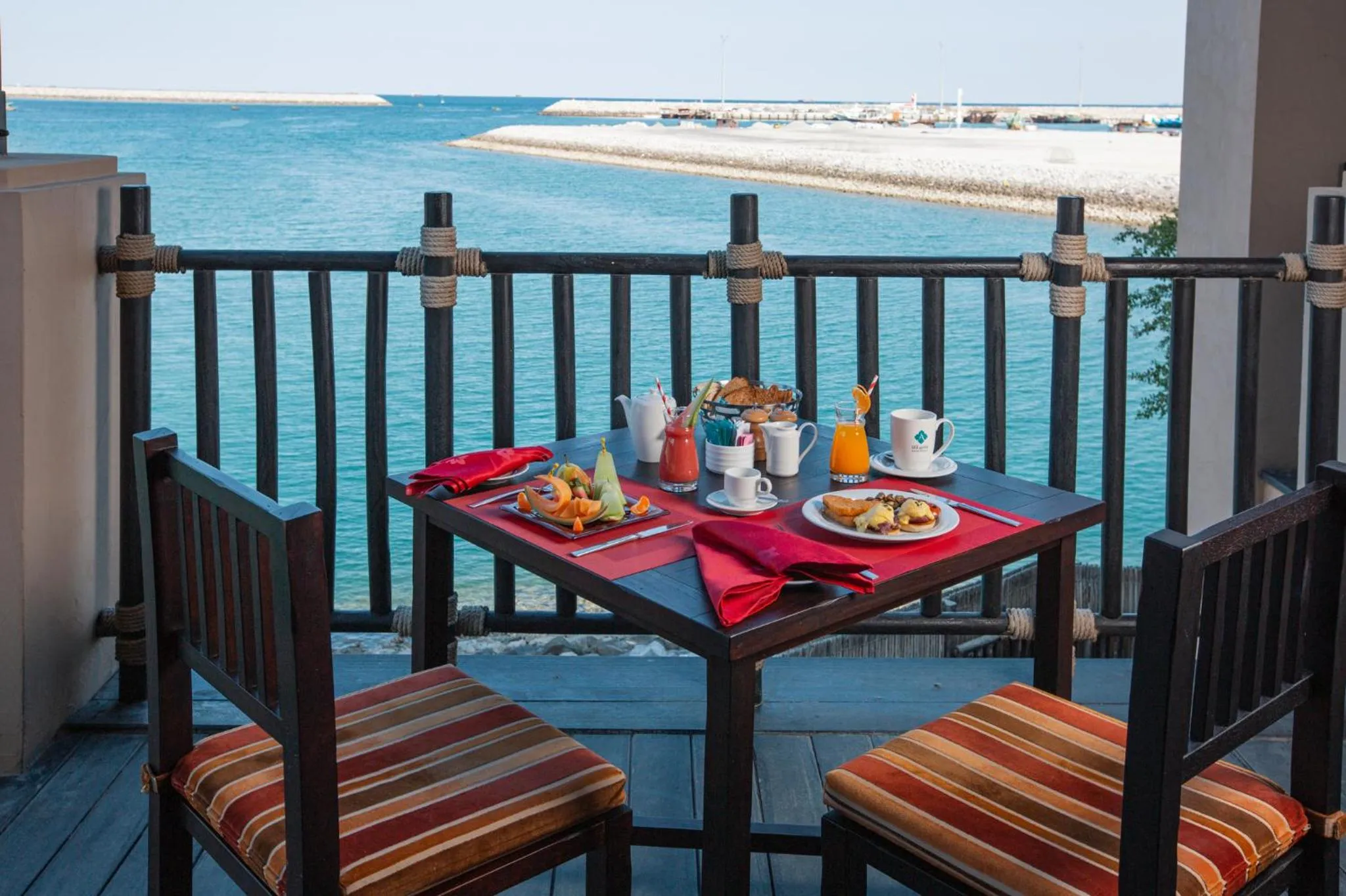 room service in Atana Musandam Resort