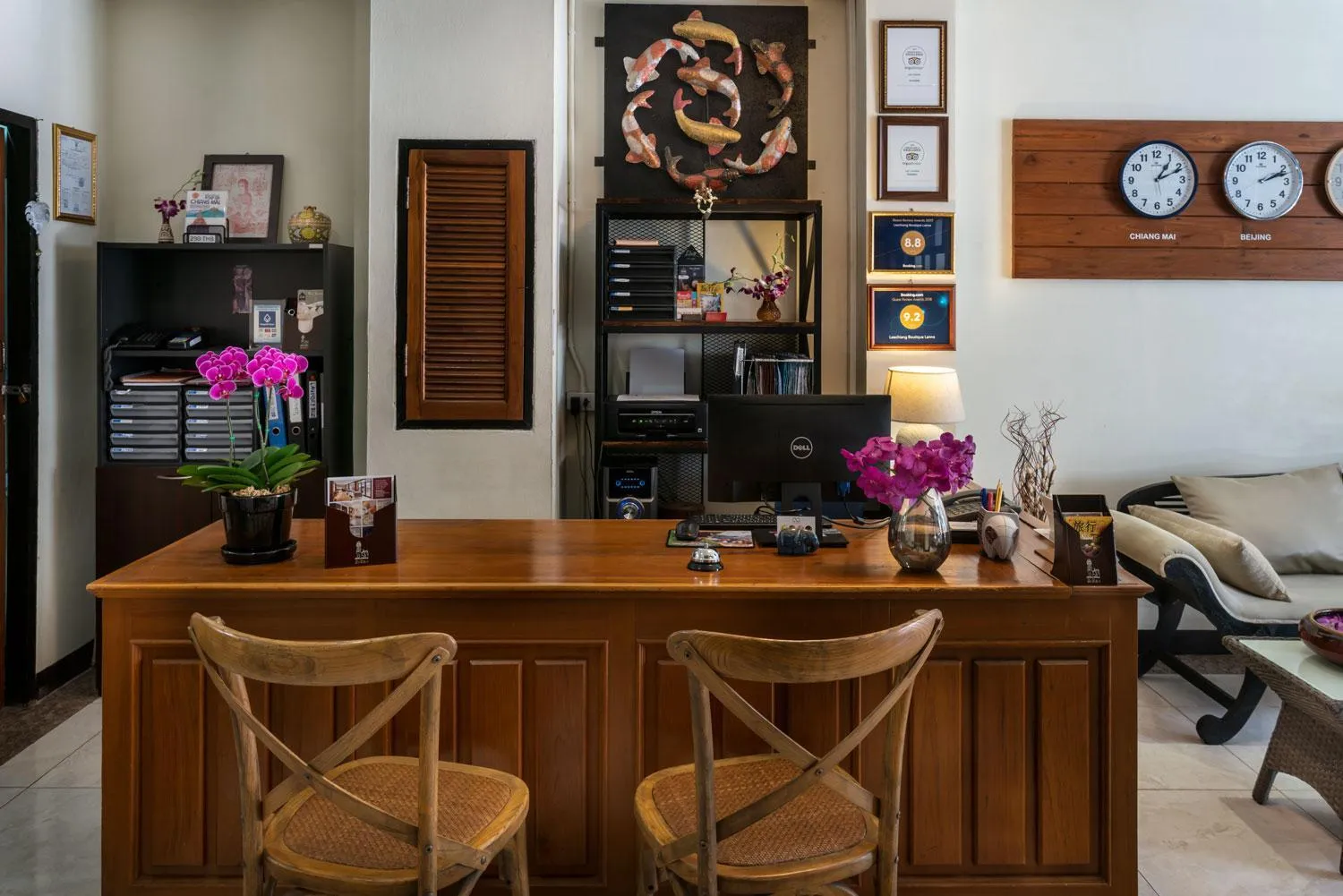 Lobby or reception in Lee Chiang Hotel