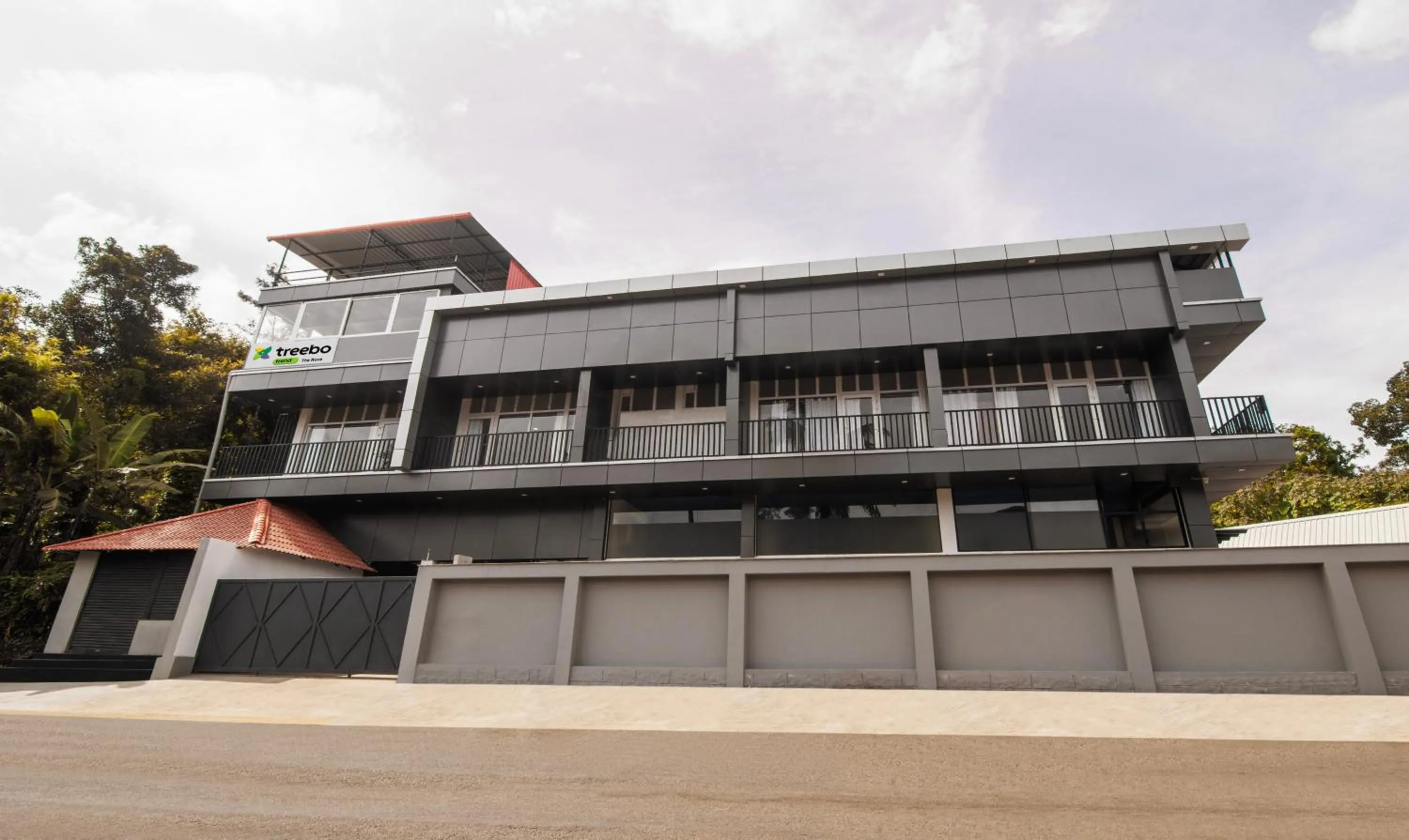 Facade/entrance in Treebo The Rove, Coorg