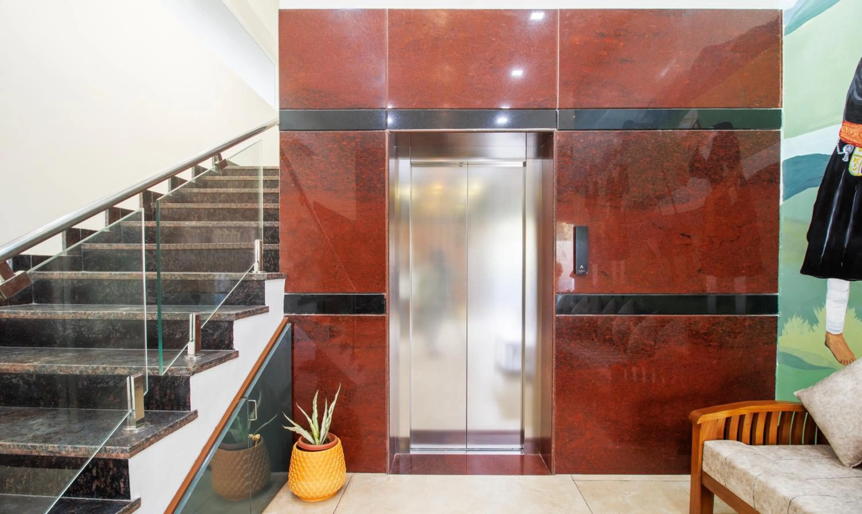 elevator in Treebo The Rove, Coorg