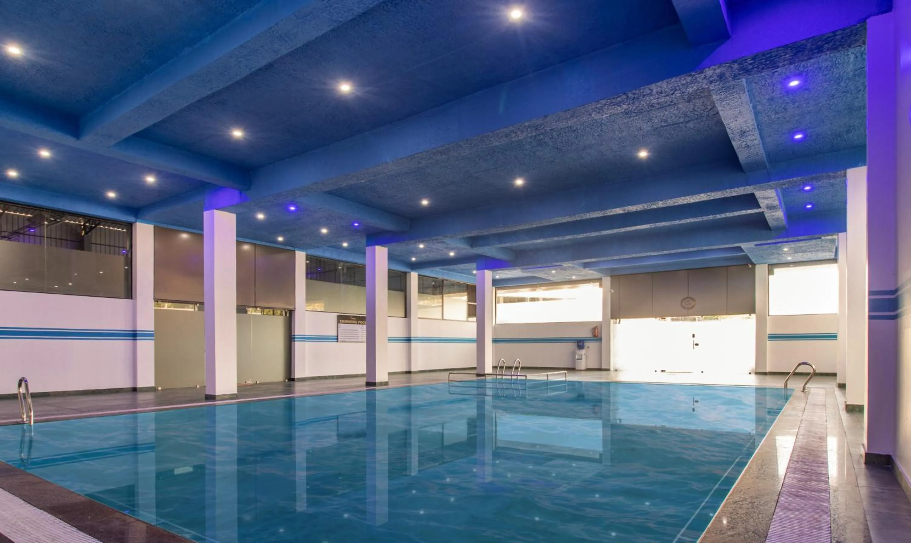 Swimming pool in Treebo The Rove, Coorg