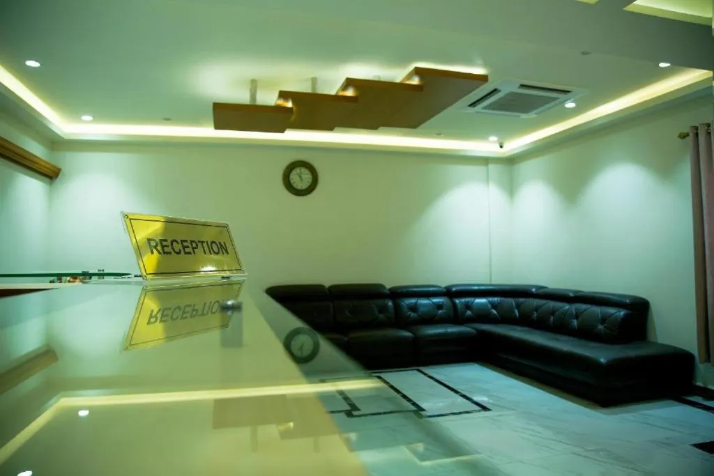 Lobby or reception in The Grand White Palace