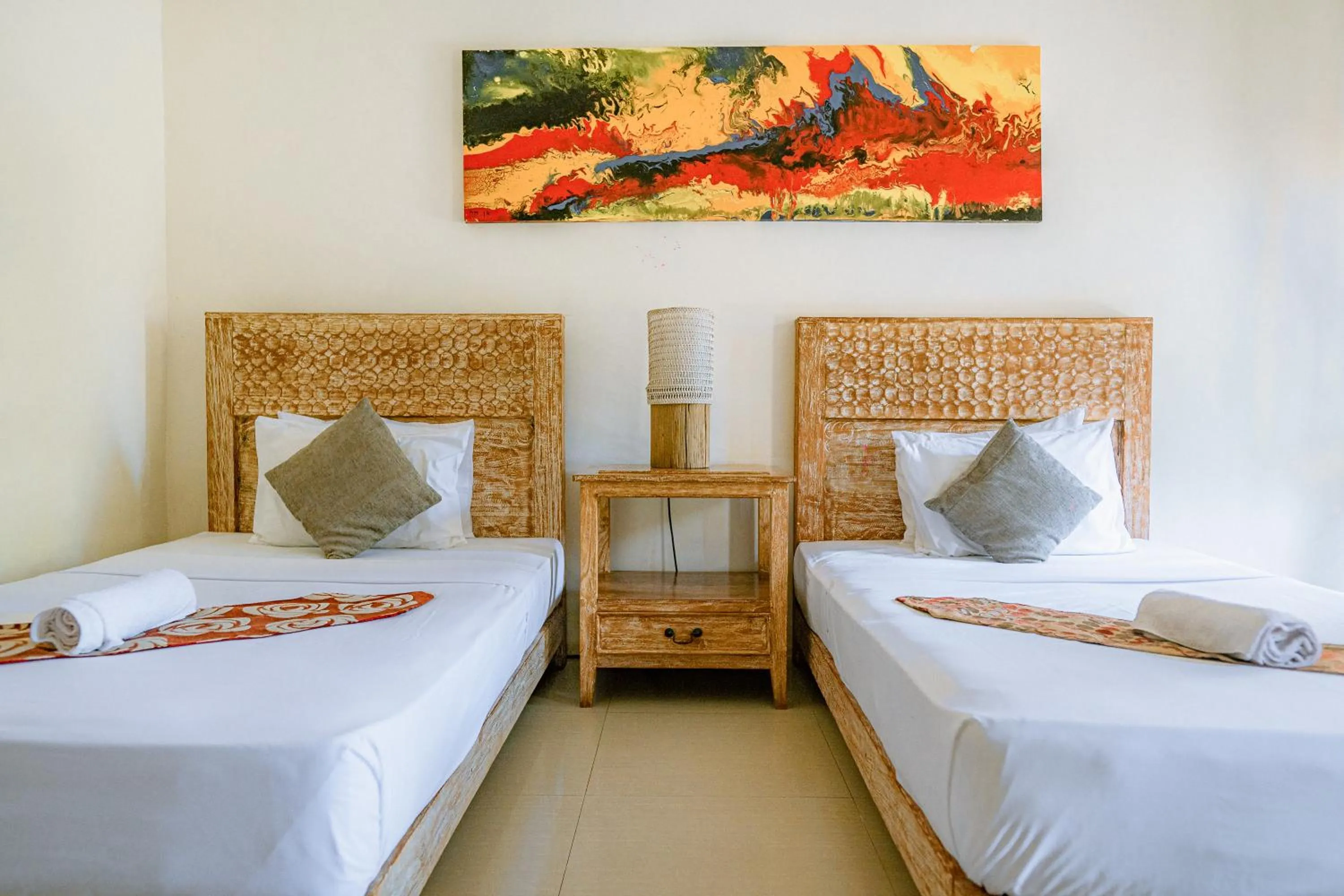 Bed in Gili Amor Boutique Resort