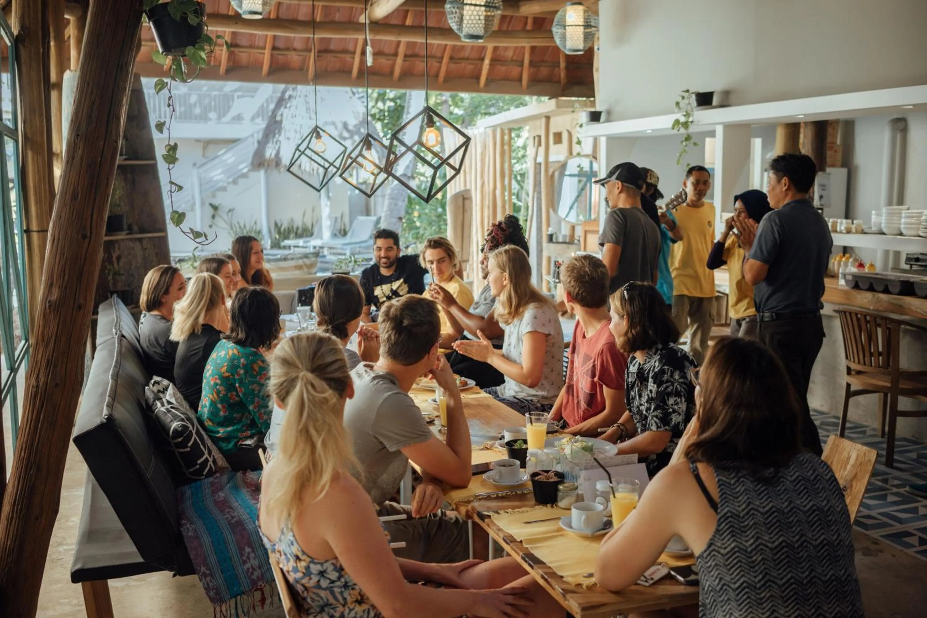 Restaurant/places to eat in Gili Amor Boutique Resort