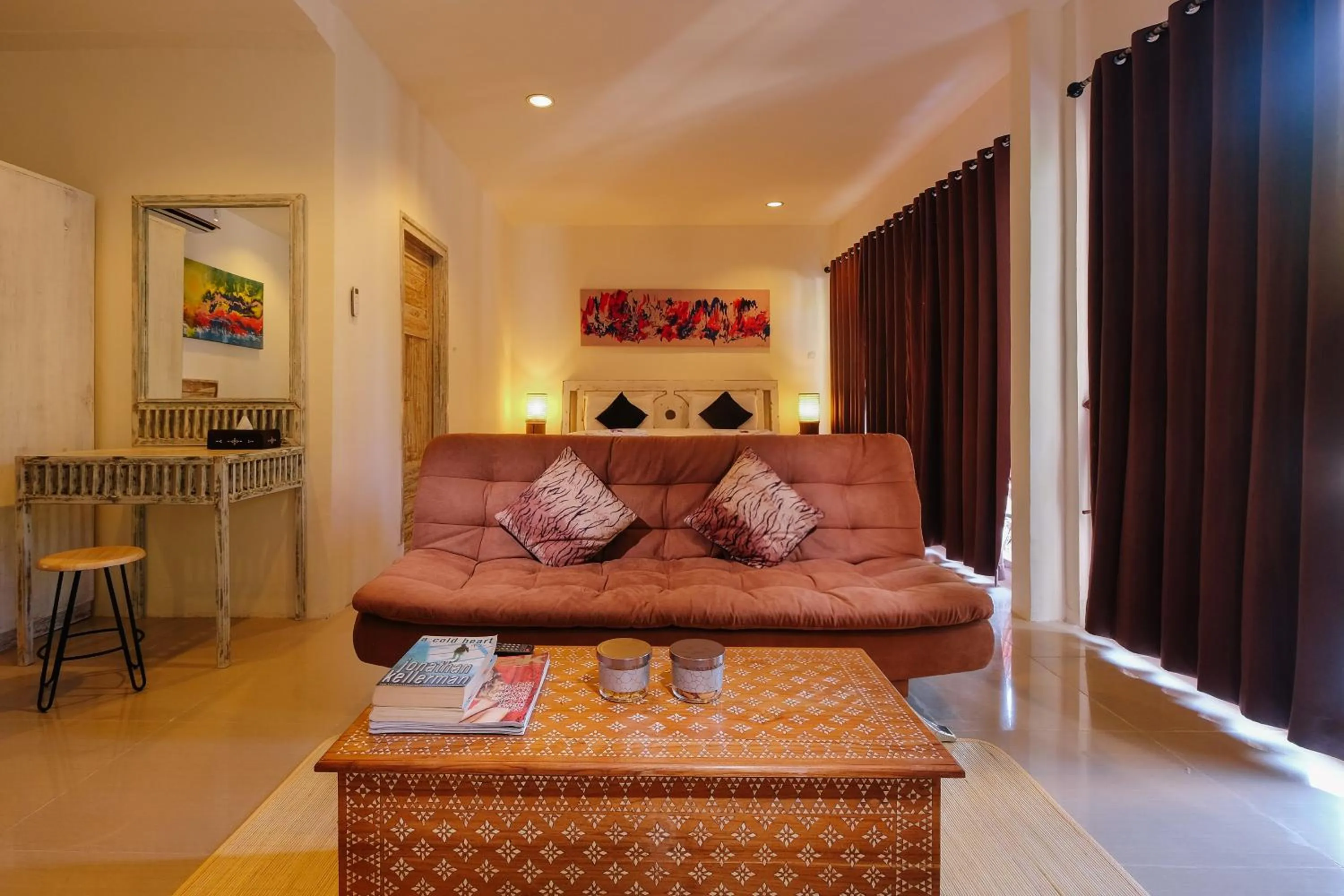 Living room in Gili Amor Boutique Resort