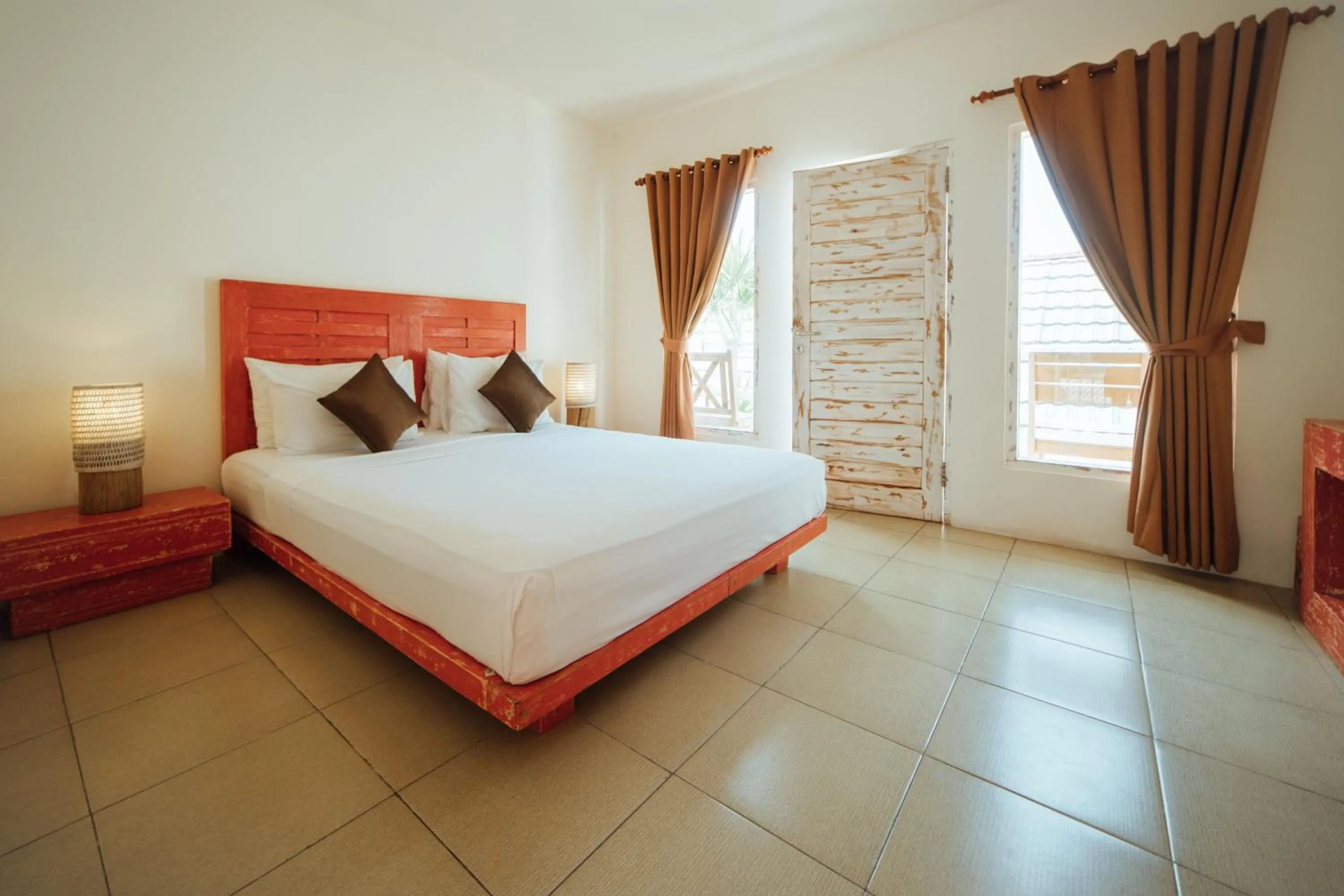 Bed in Gili Amor Boutique Resort