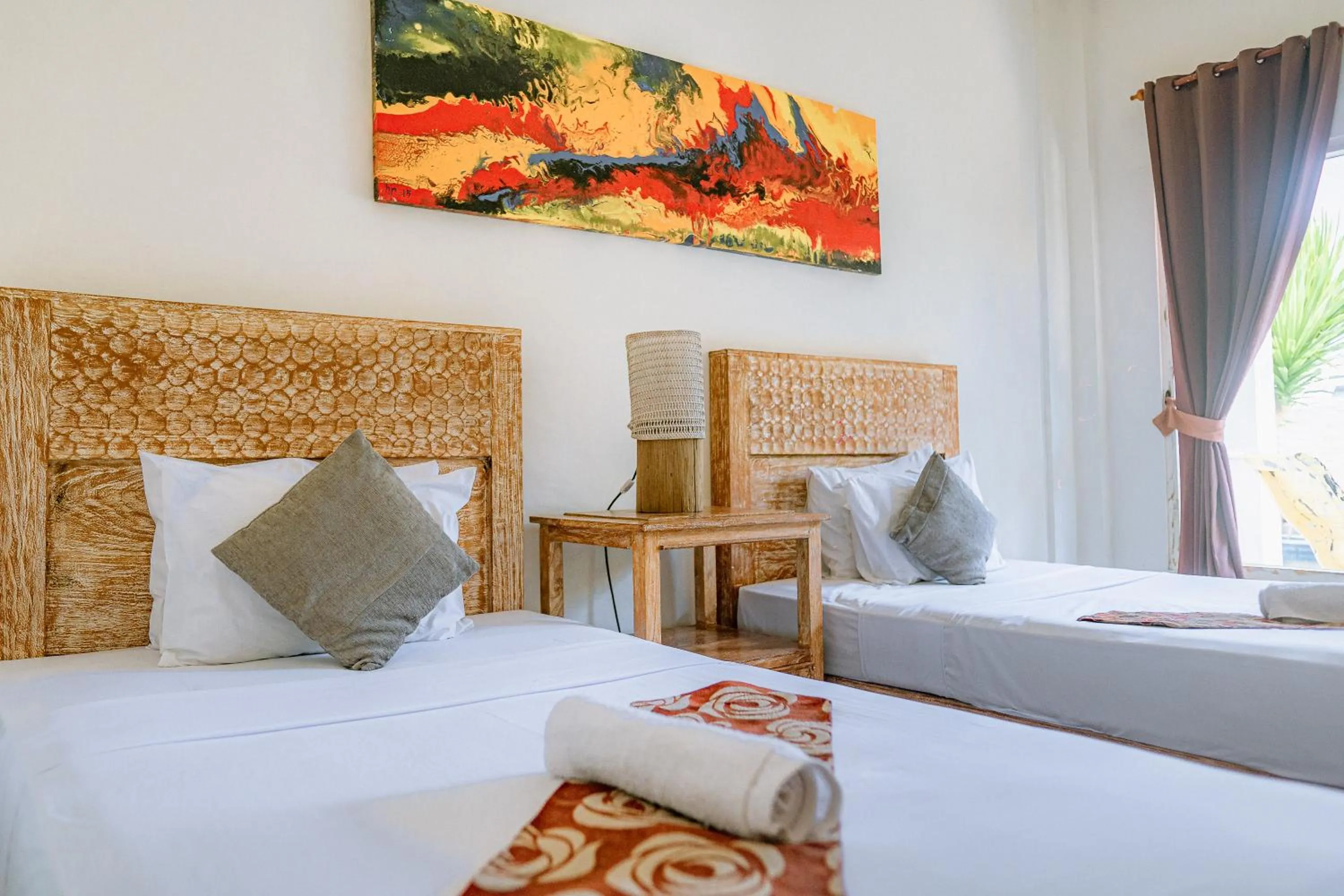 Bed in Gili Amor Boutique Resort