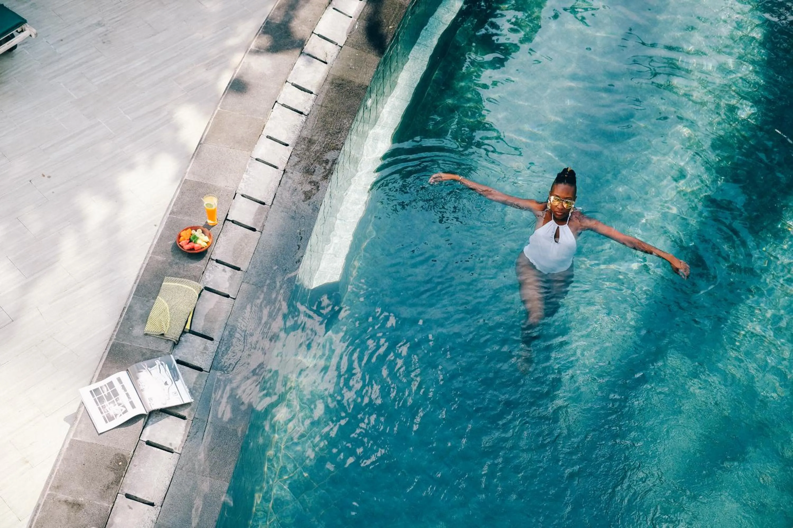 Swimming pool in Gili Amor Boutique Resort