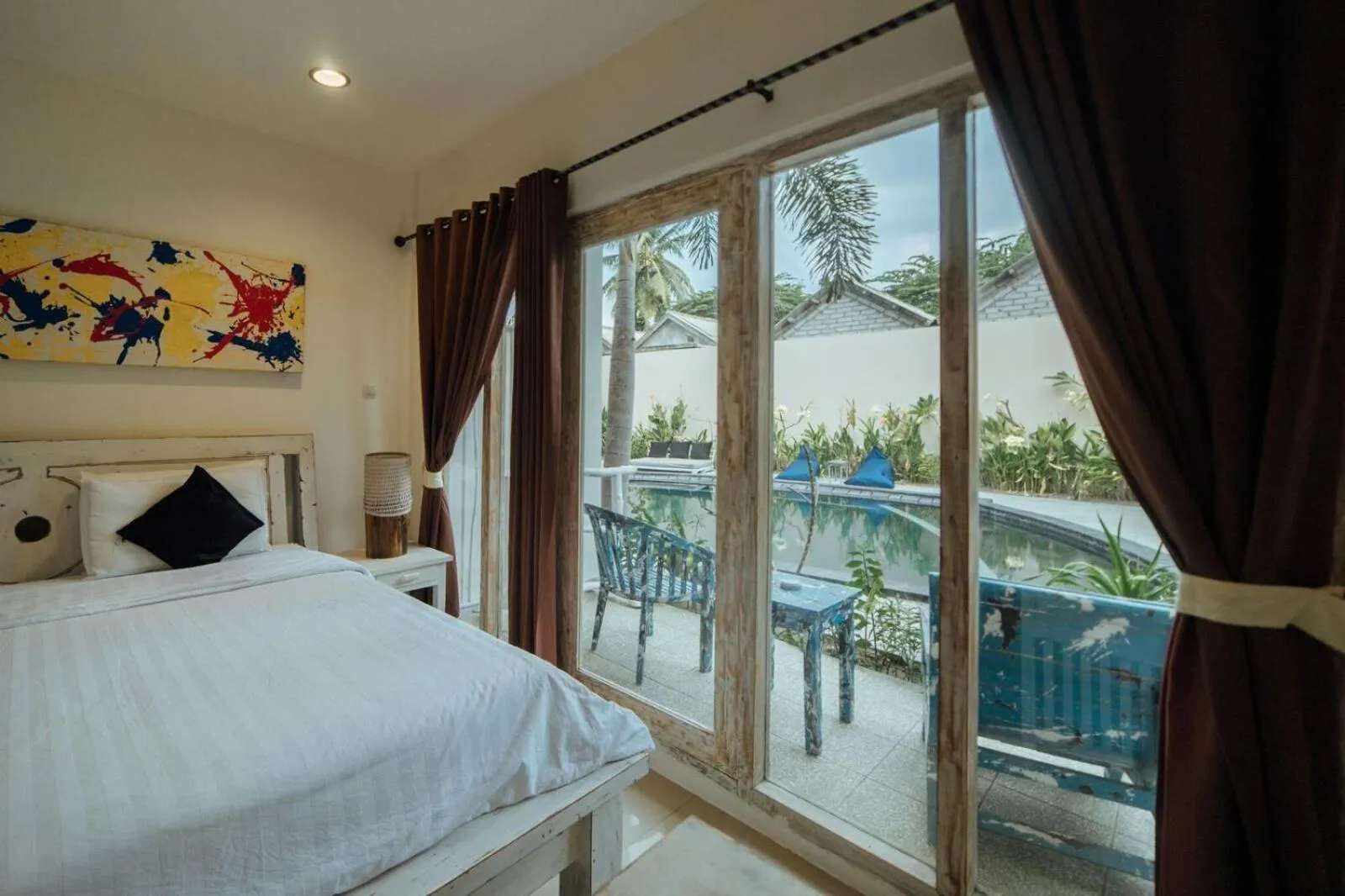Bed in Gili Amor Boutique Resort