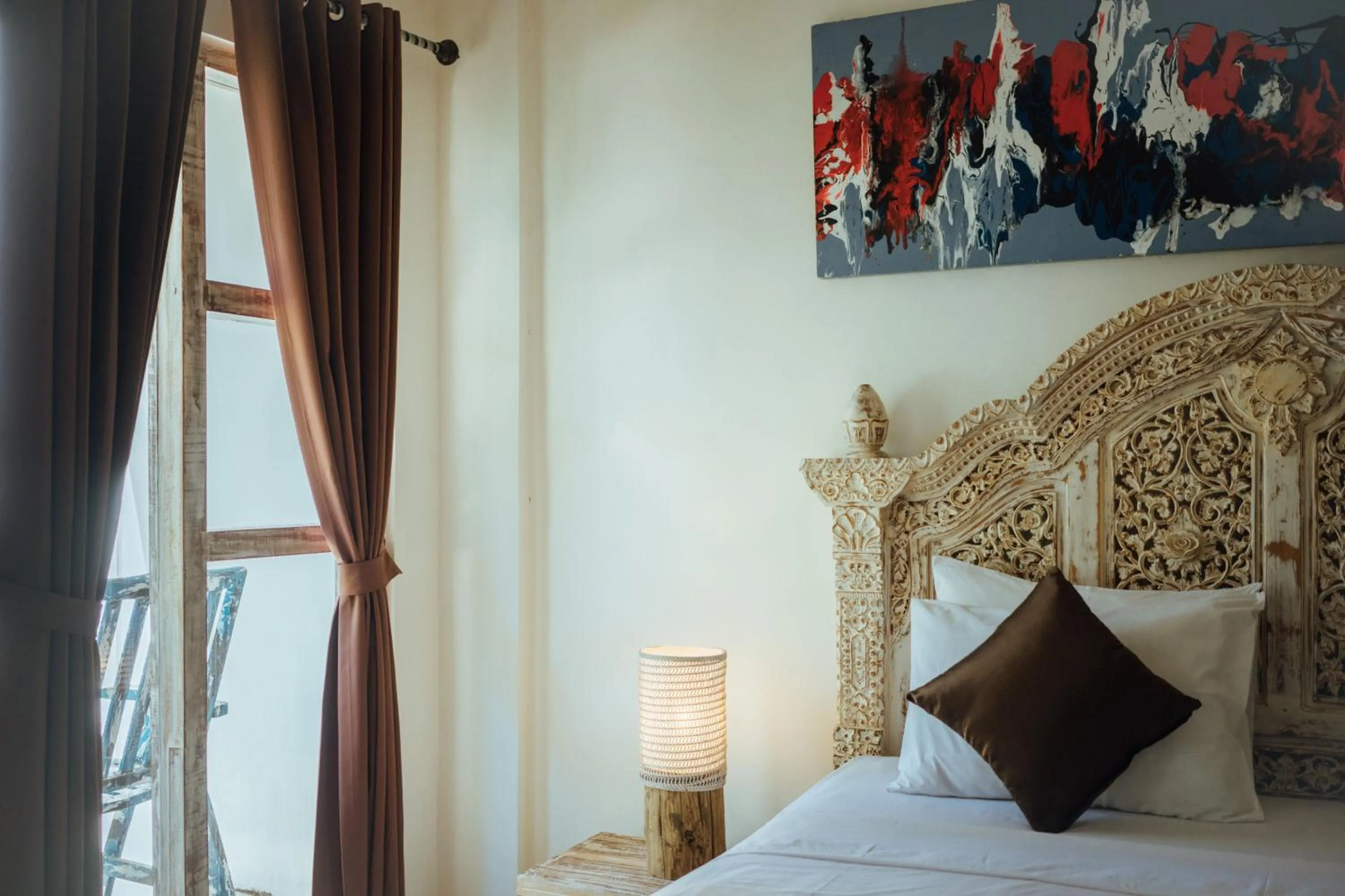 Bed in Gili Amor Boutique Resort