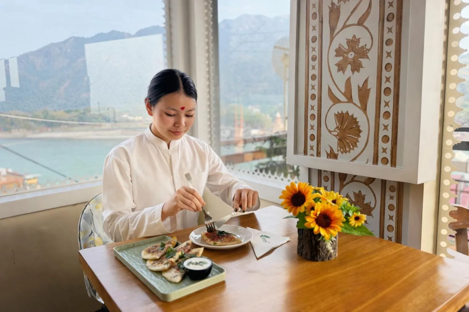 Restaurant/places to eat in Sanskriti Vedic Retreat