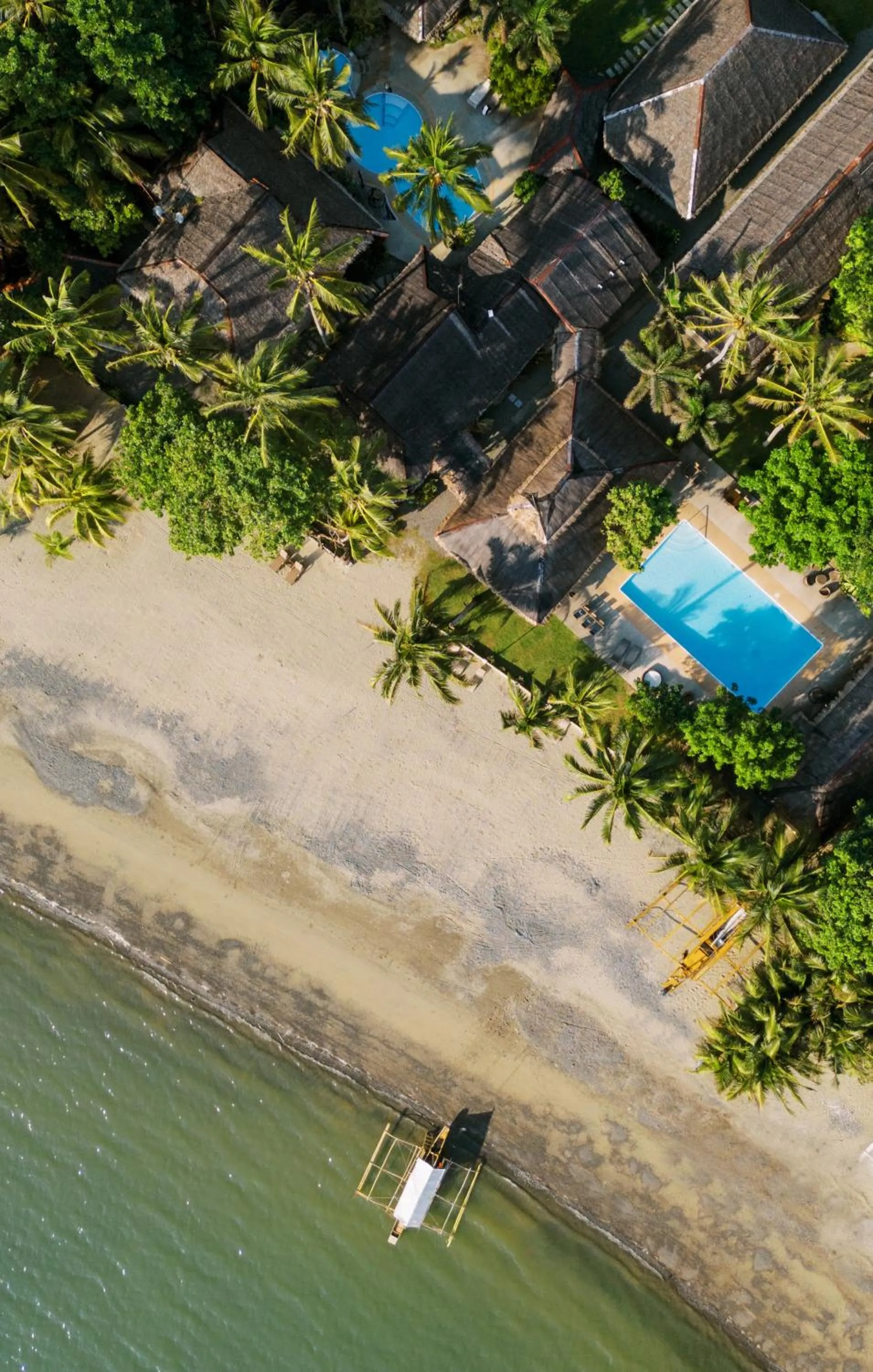 Bird's eye view in Nabulao Beach Resort
