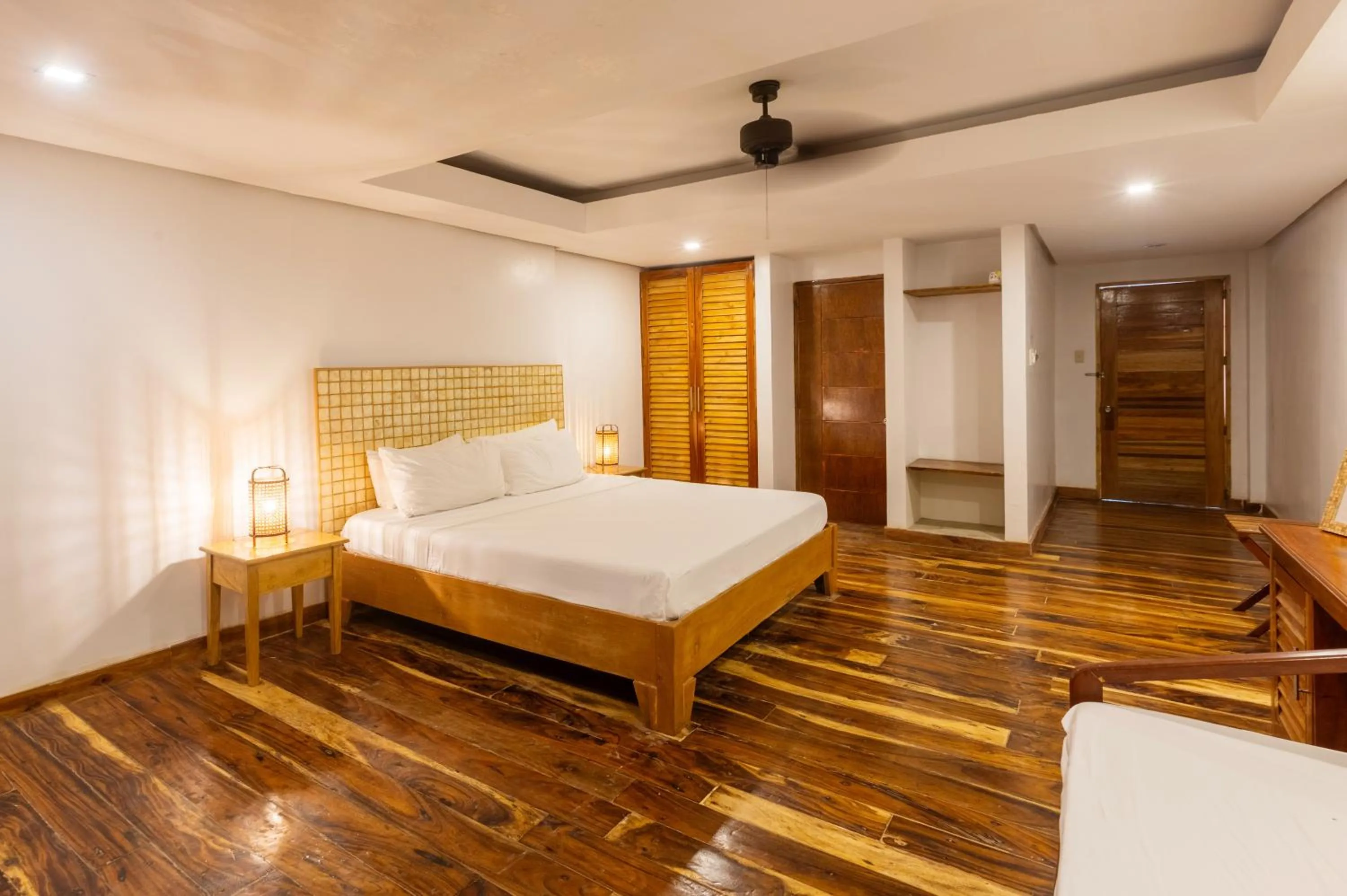 Bed in Nabulao Beach Resort