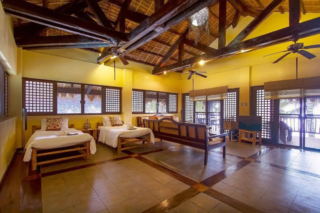 Beachfront Family Room in Nabulao Beach Resort Beachfront Family Room in Nabulao Beach Resort