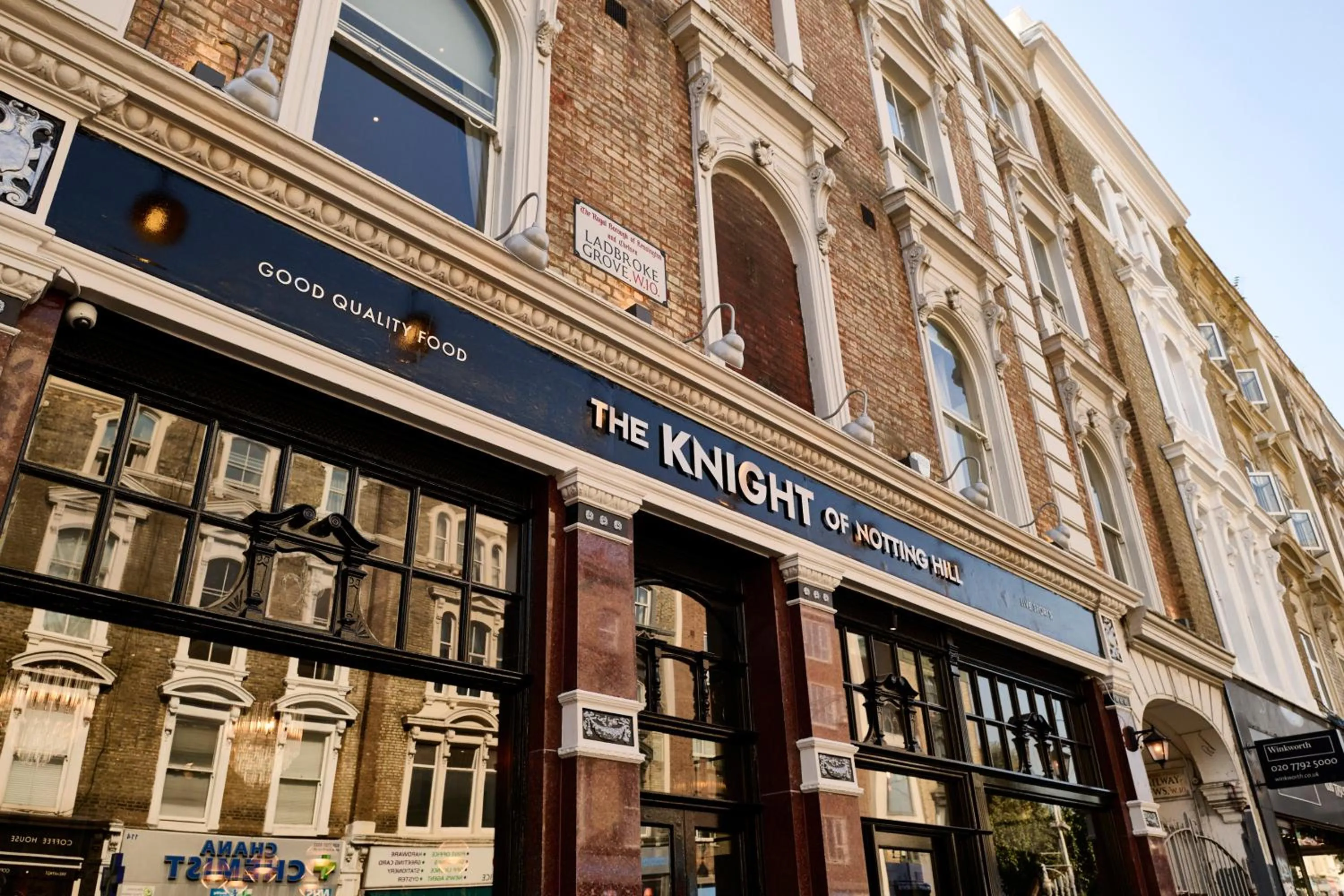 THE KNIGHT OF NOTTINGHILL