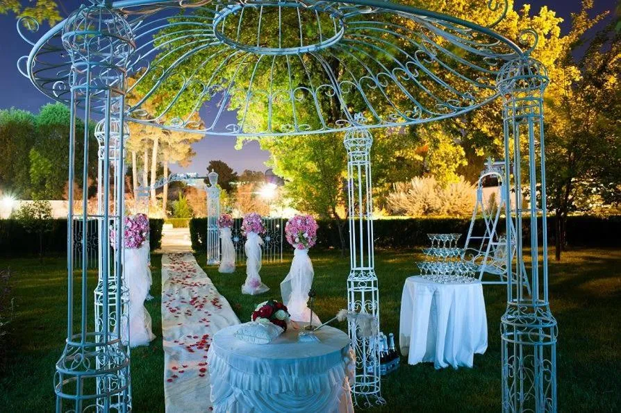 Garden in Dushanbe Serena Hotel