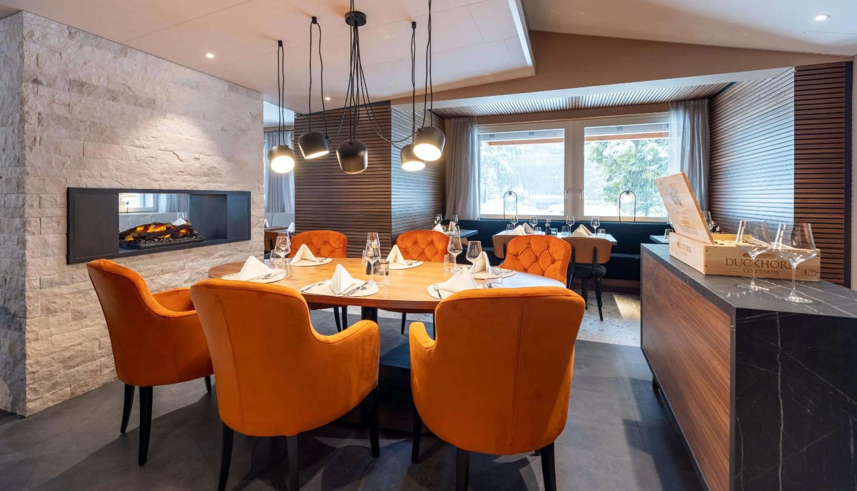 Restaurant/places to eat in Hotel Piz Badus