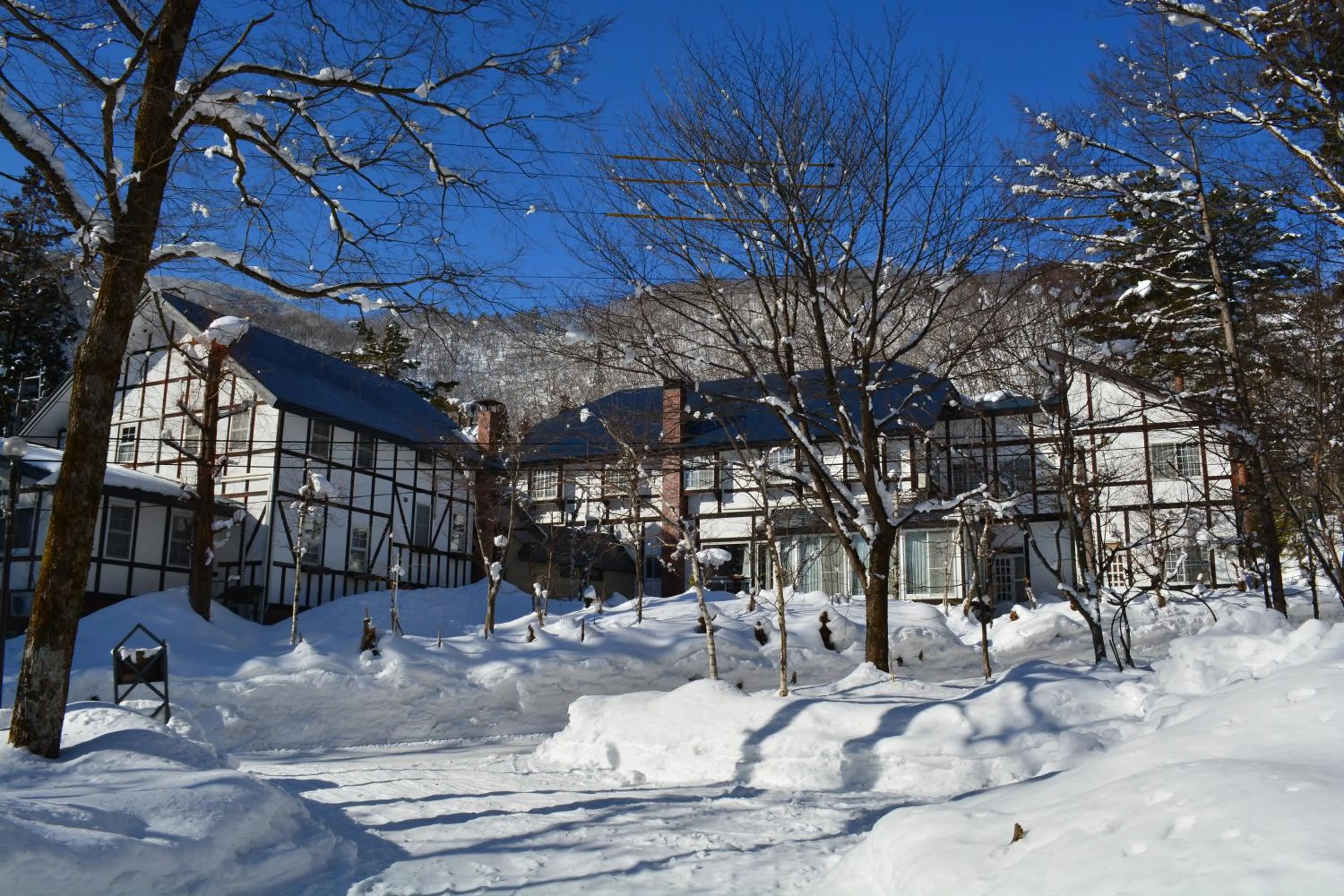 Property building in Hotel Sejour Mint in Hakuba