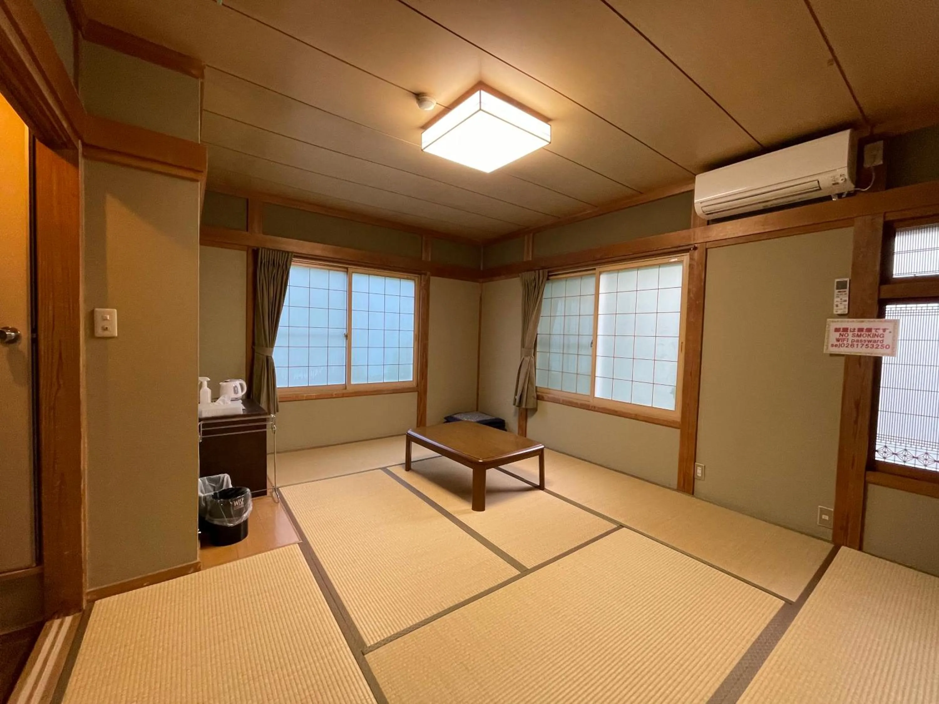 Bed in Hotel Sejour Mint in Hakuba