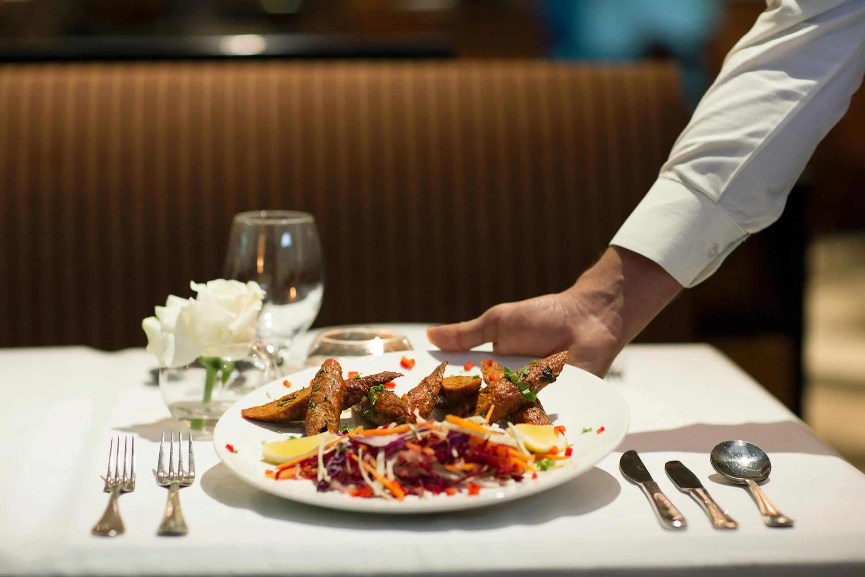 Food close-up in Gateway Hotel