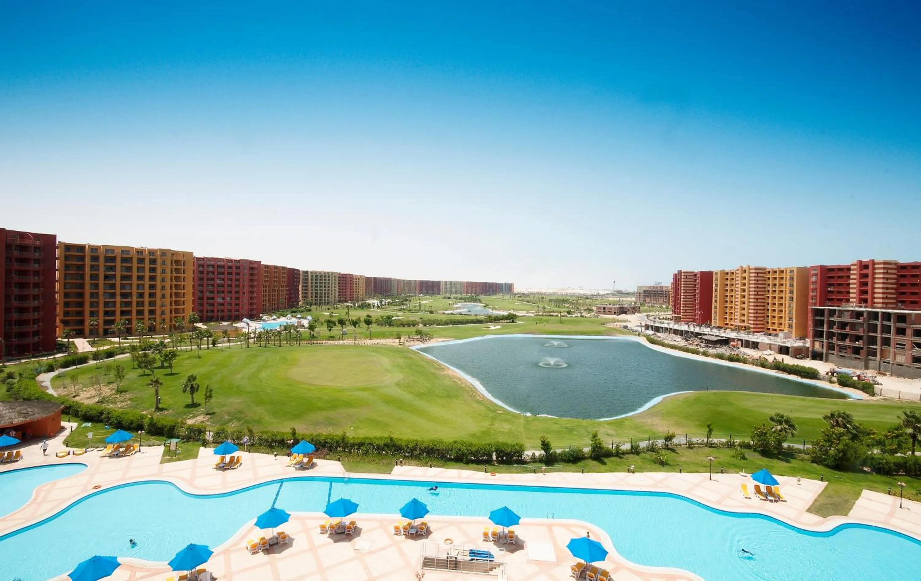 Bird's eye view in Porto Golf Marina Apartments powered By Amer-Group