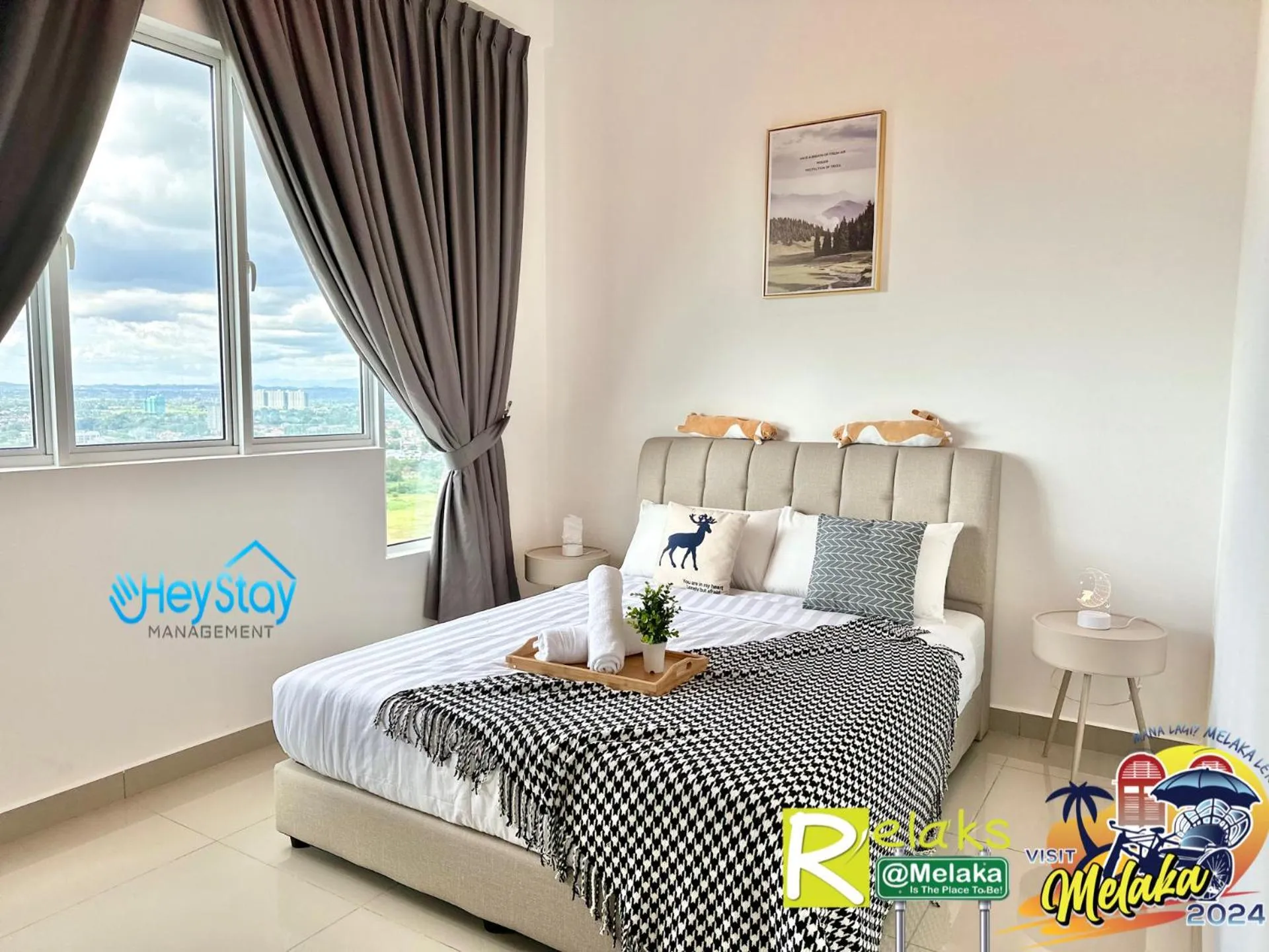 Bed in Amber Cove Impression City By Heystay Management