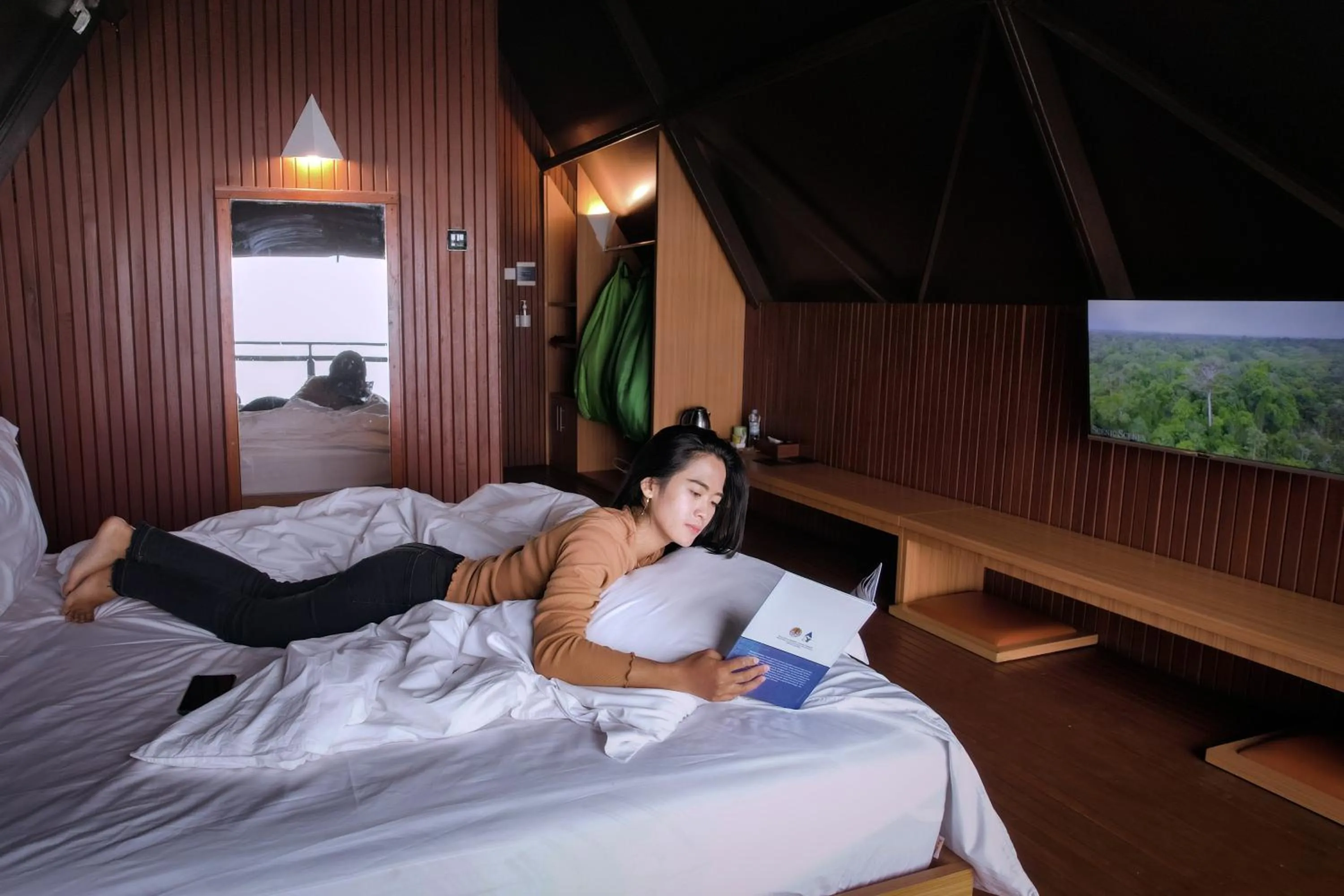 Bed in Kema Merbabu powered by Cocotel
