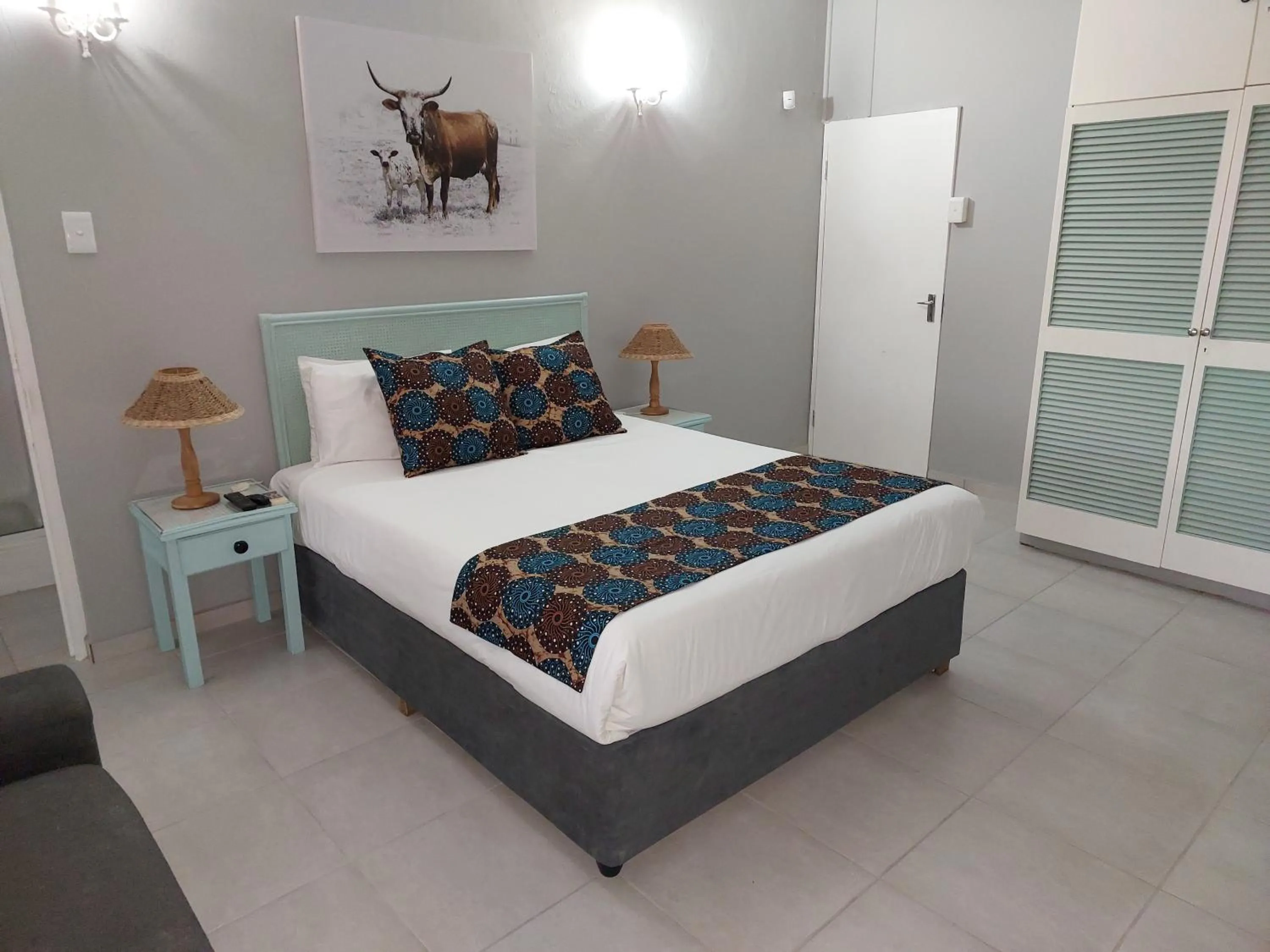 Bed in Fairway Guest Lodge