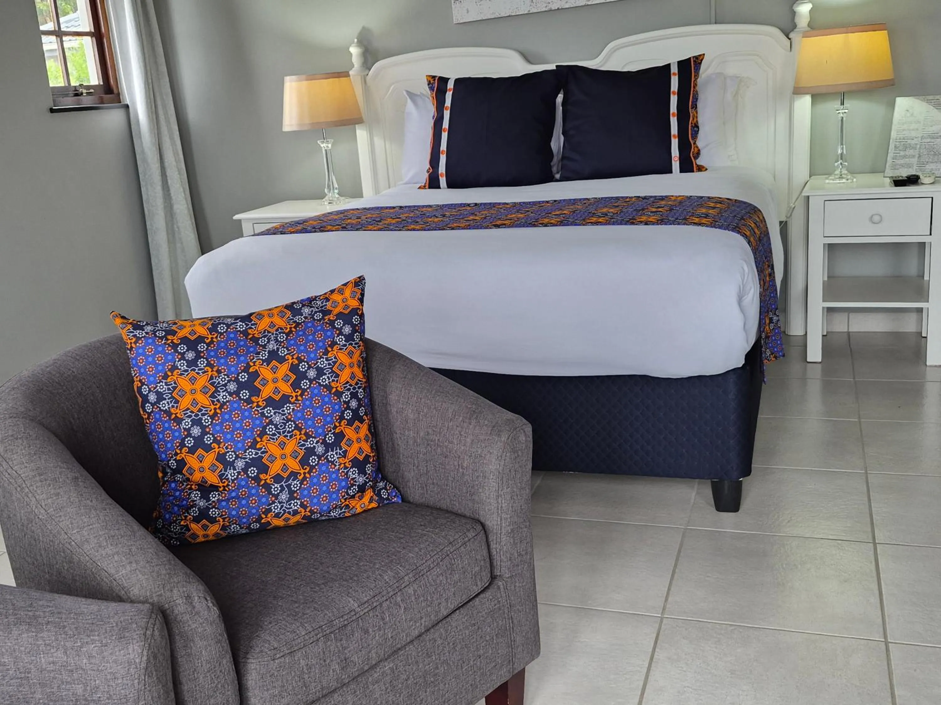 Bed in Fairway Guest Lodge