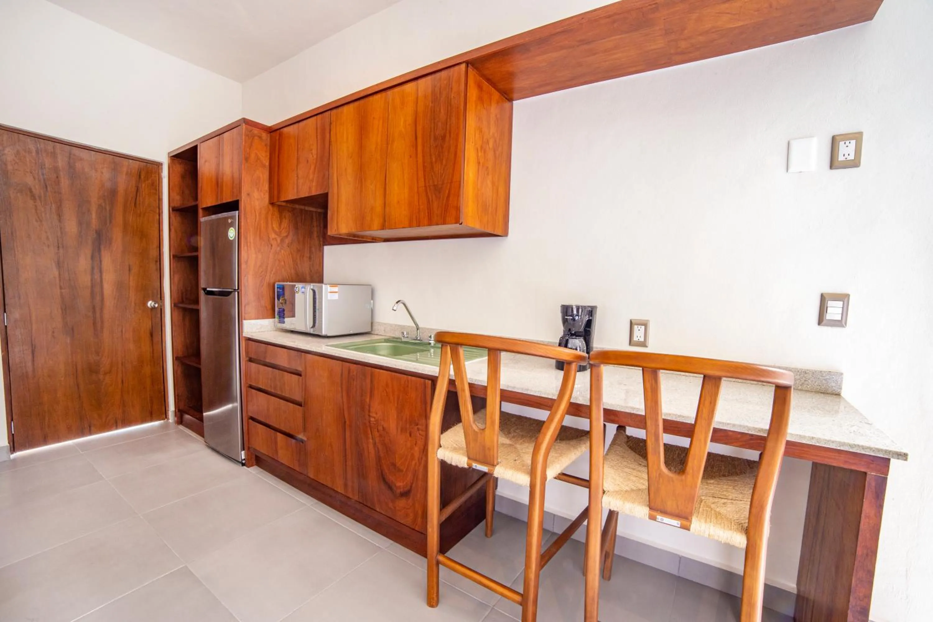 Kitchen or kitchenette in Deluxe Apartments Azure